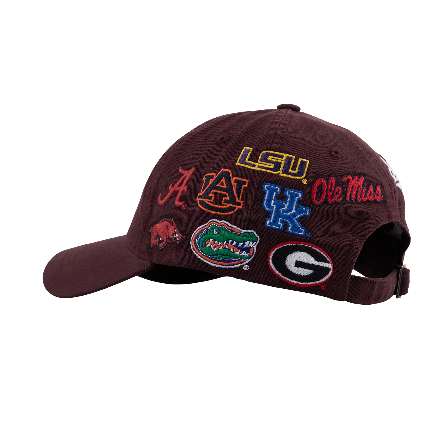 SEC All Over Hat - Maroon