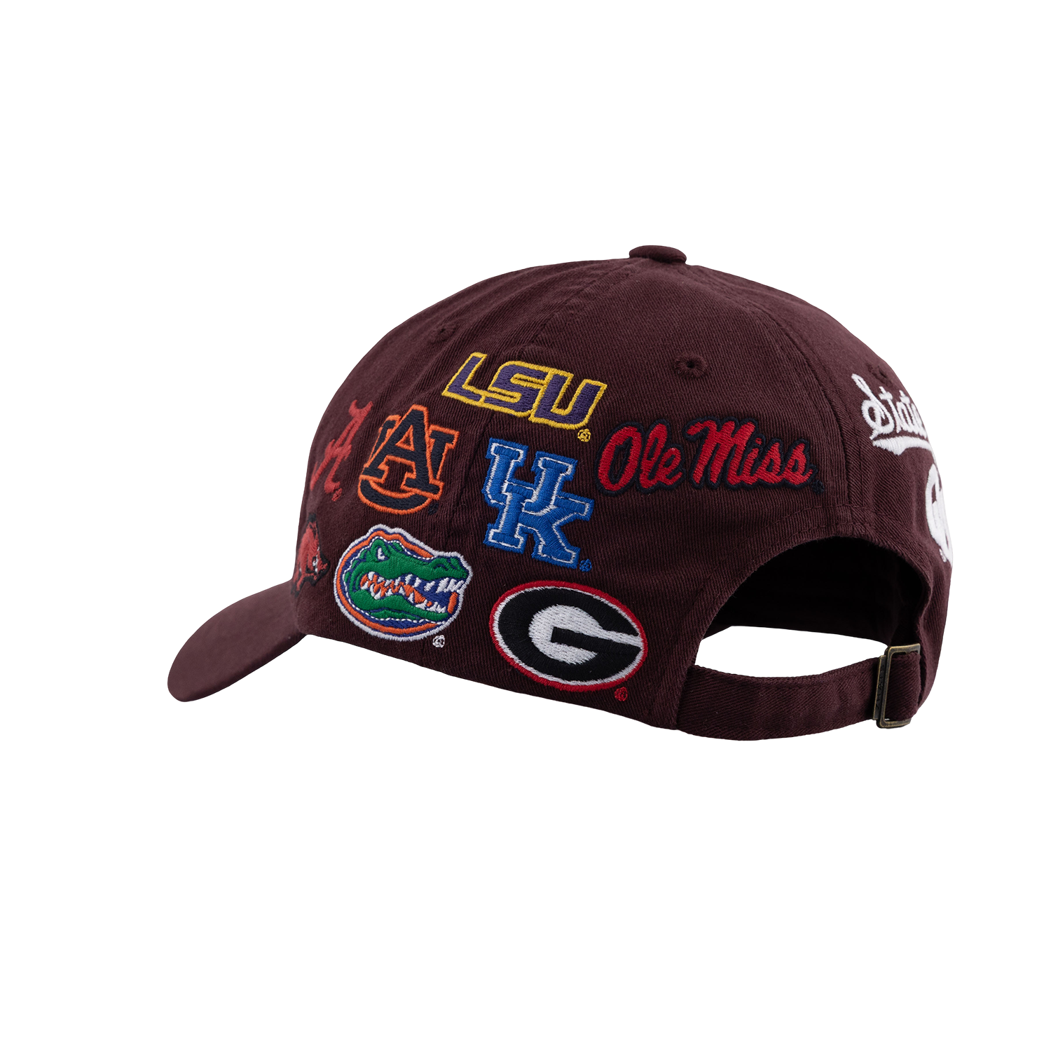 SEC All Over Hat - Maroon