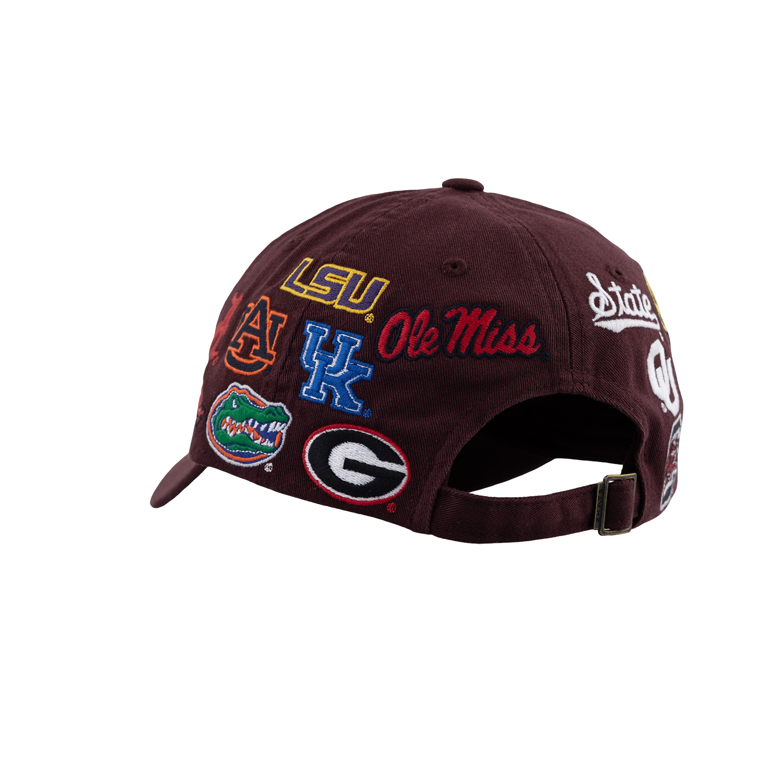 SEC All Over Hat - Maroon
