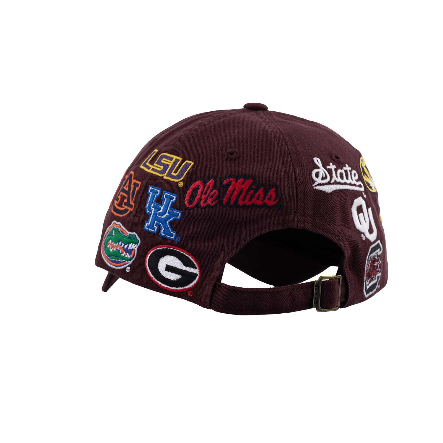 SEC All Over Hat - Maroon