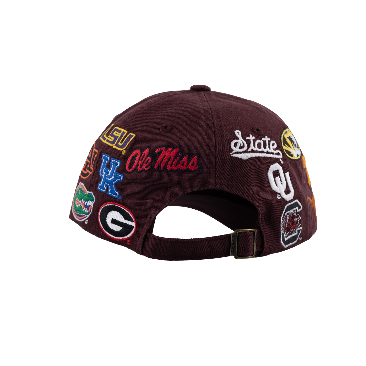 SEC All Over Hat - Maroon