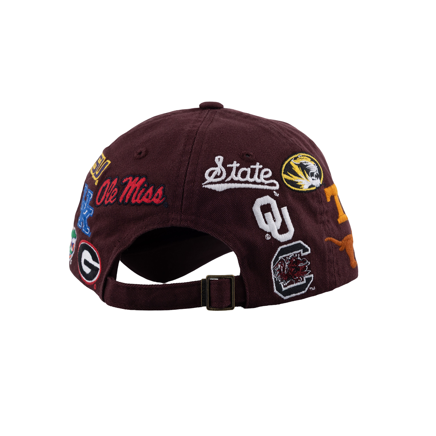 SEC All Over Hat - Maroon