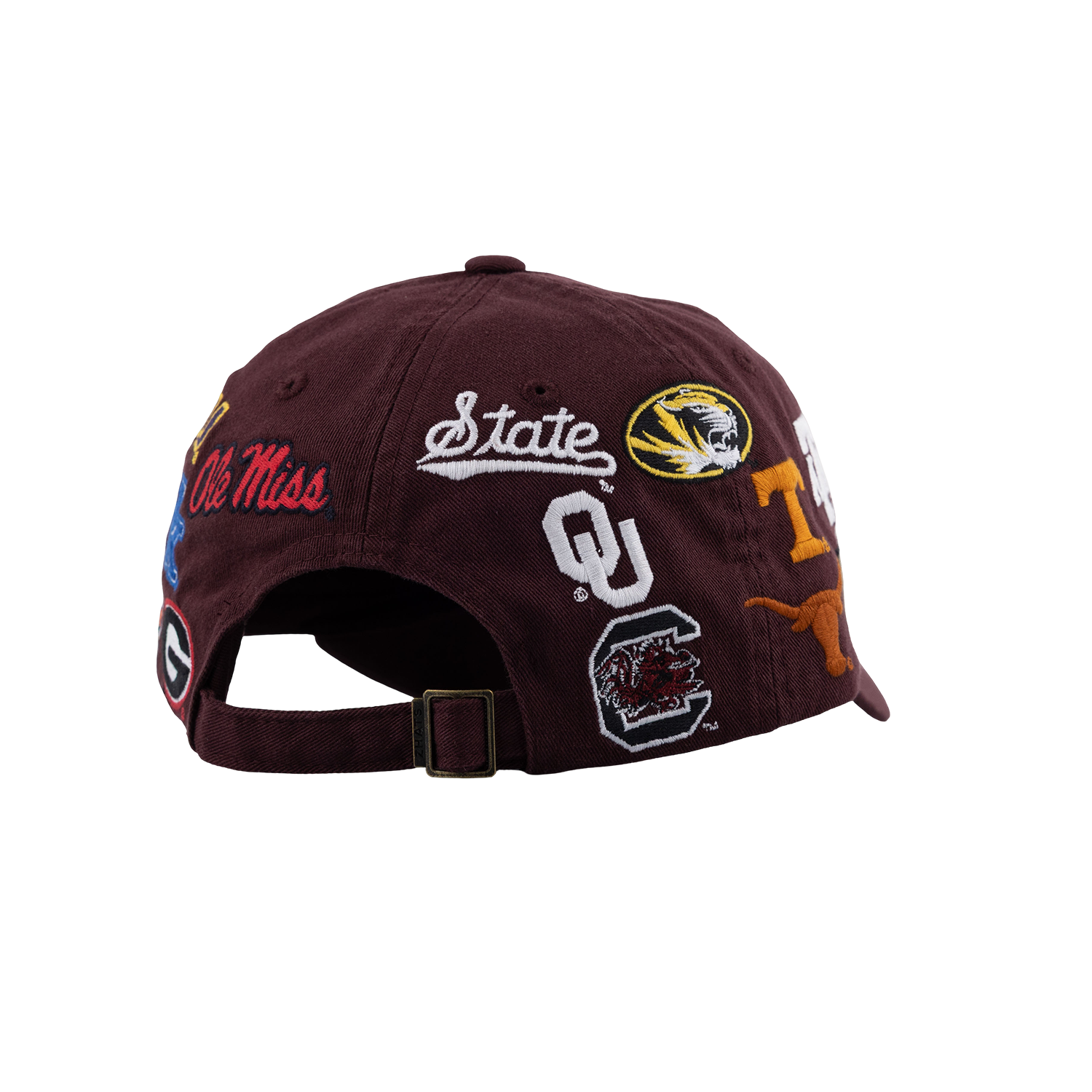 SEC All Over Hat - Maroon