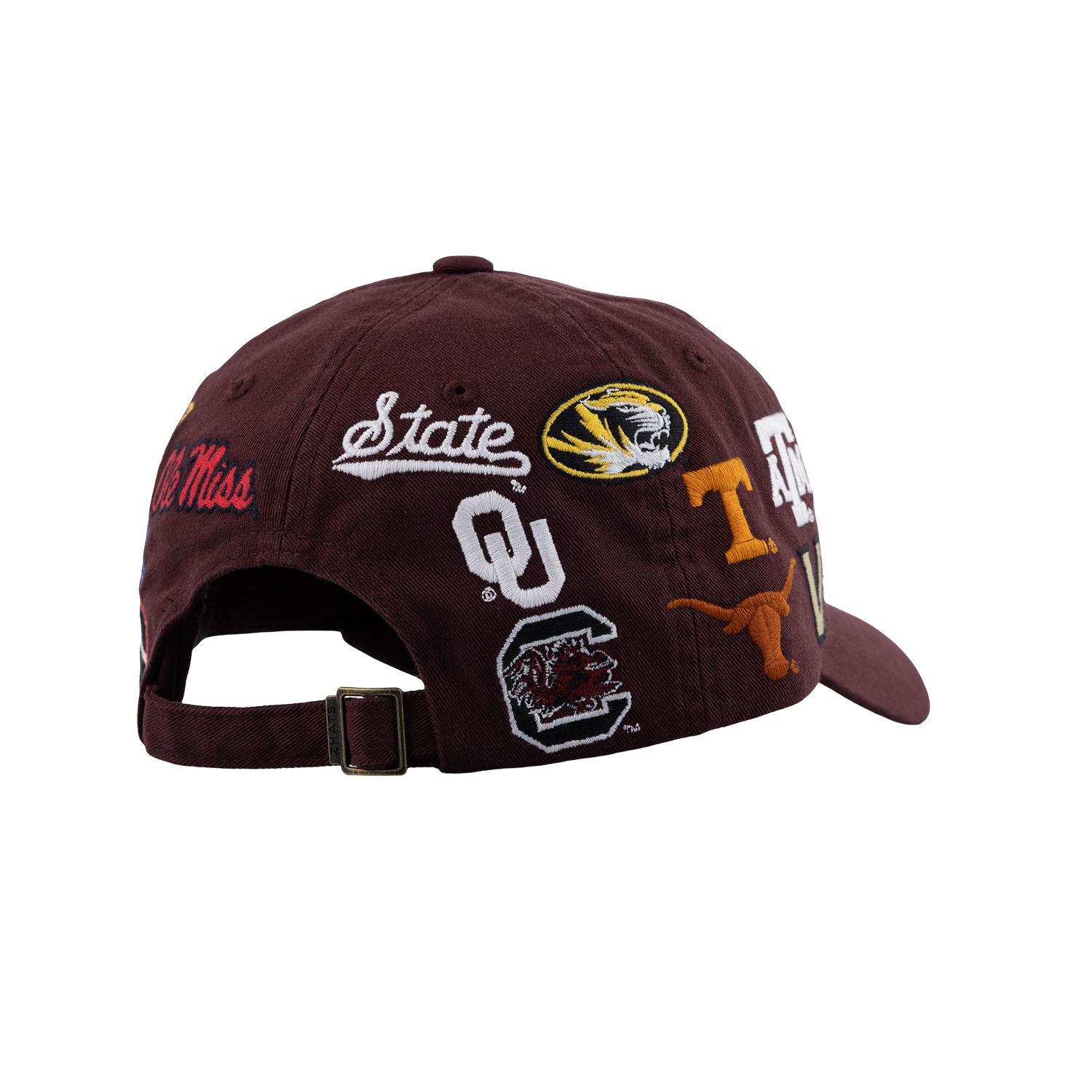 SEC All Over Hat - Maroon