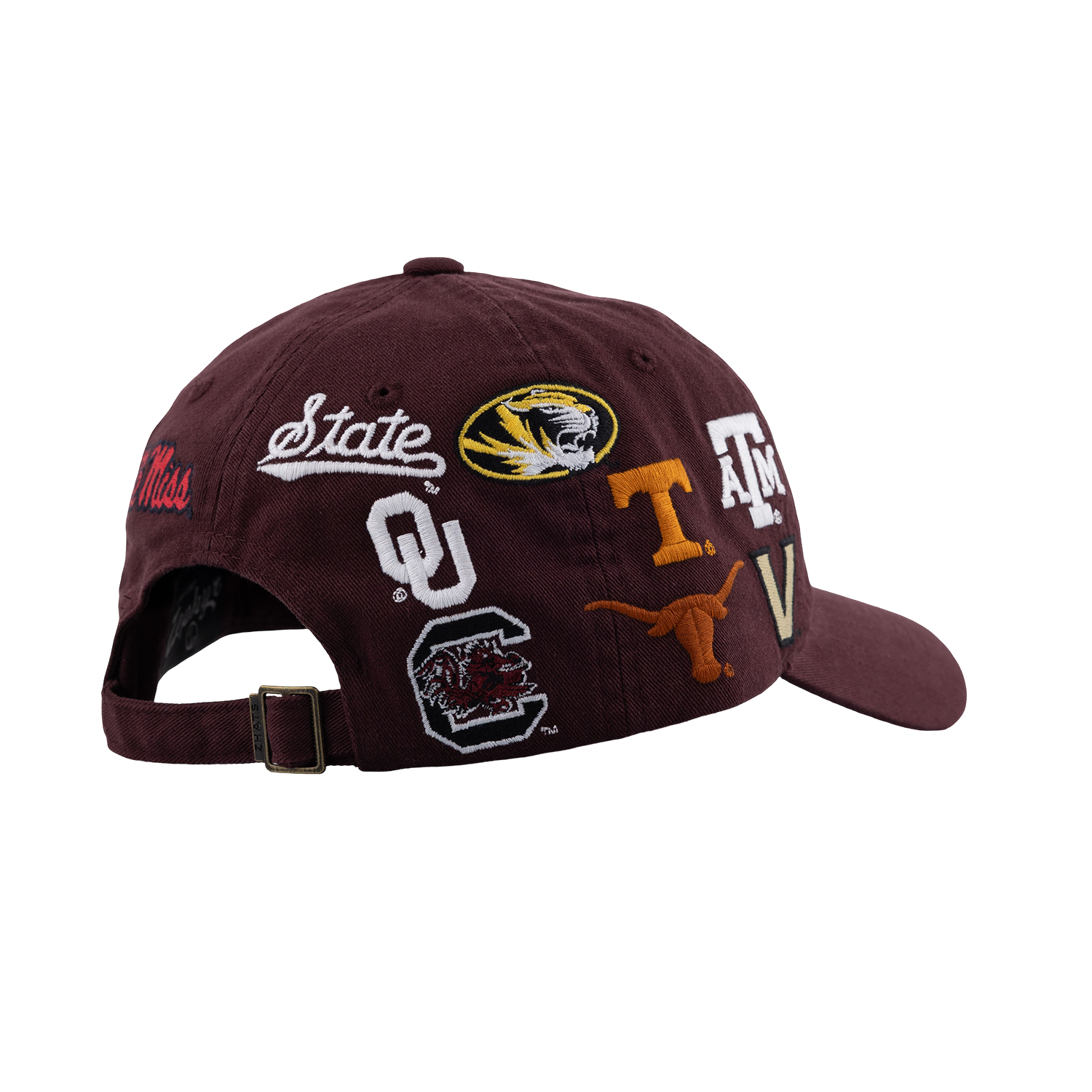 SEC All Over Hat - Maroon