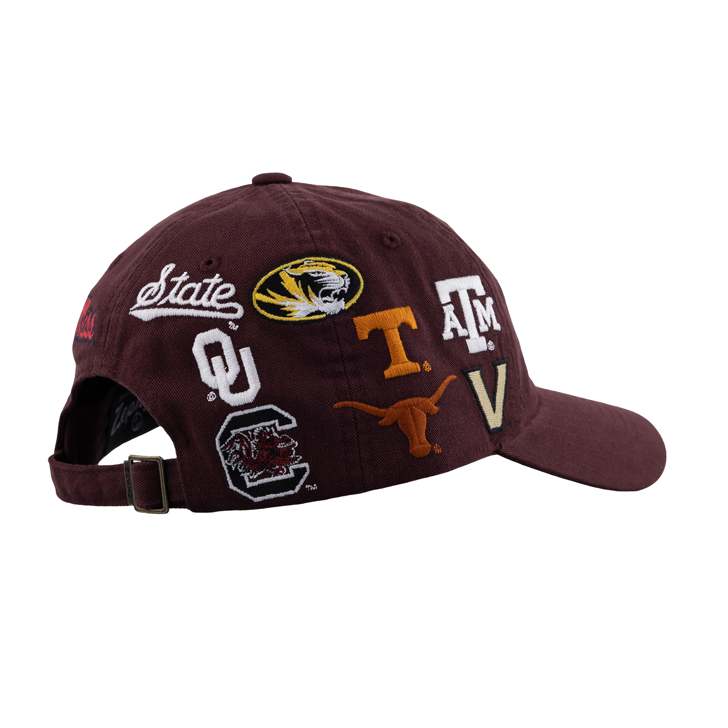 SEC All Over Hat - Maroon