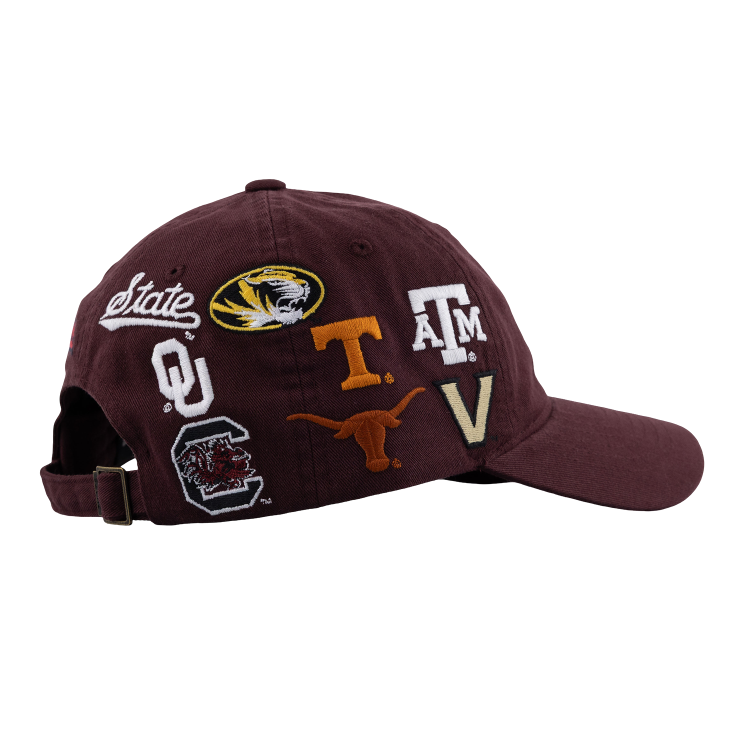 SEC All Over Hat - Maroon
