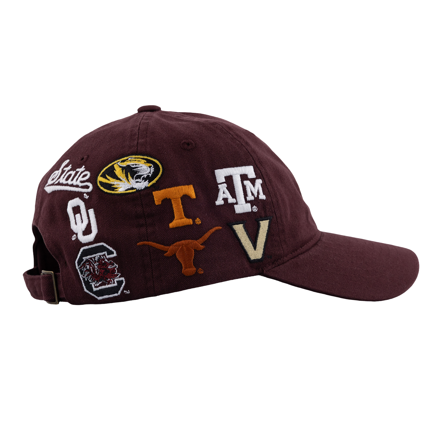SEC All Over Hat - Maroon