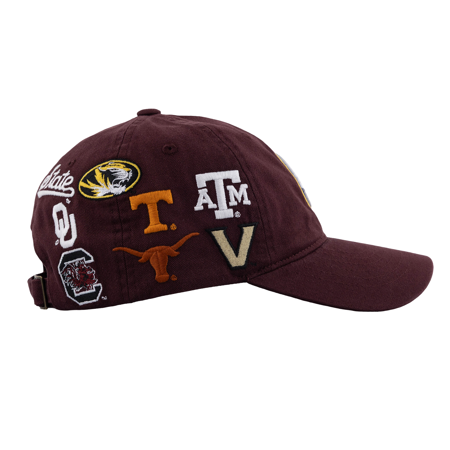 SEC All Over Hat - Maroon
