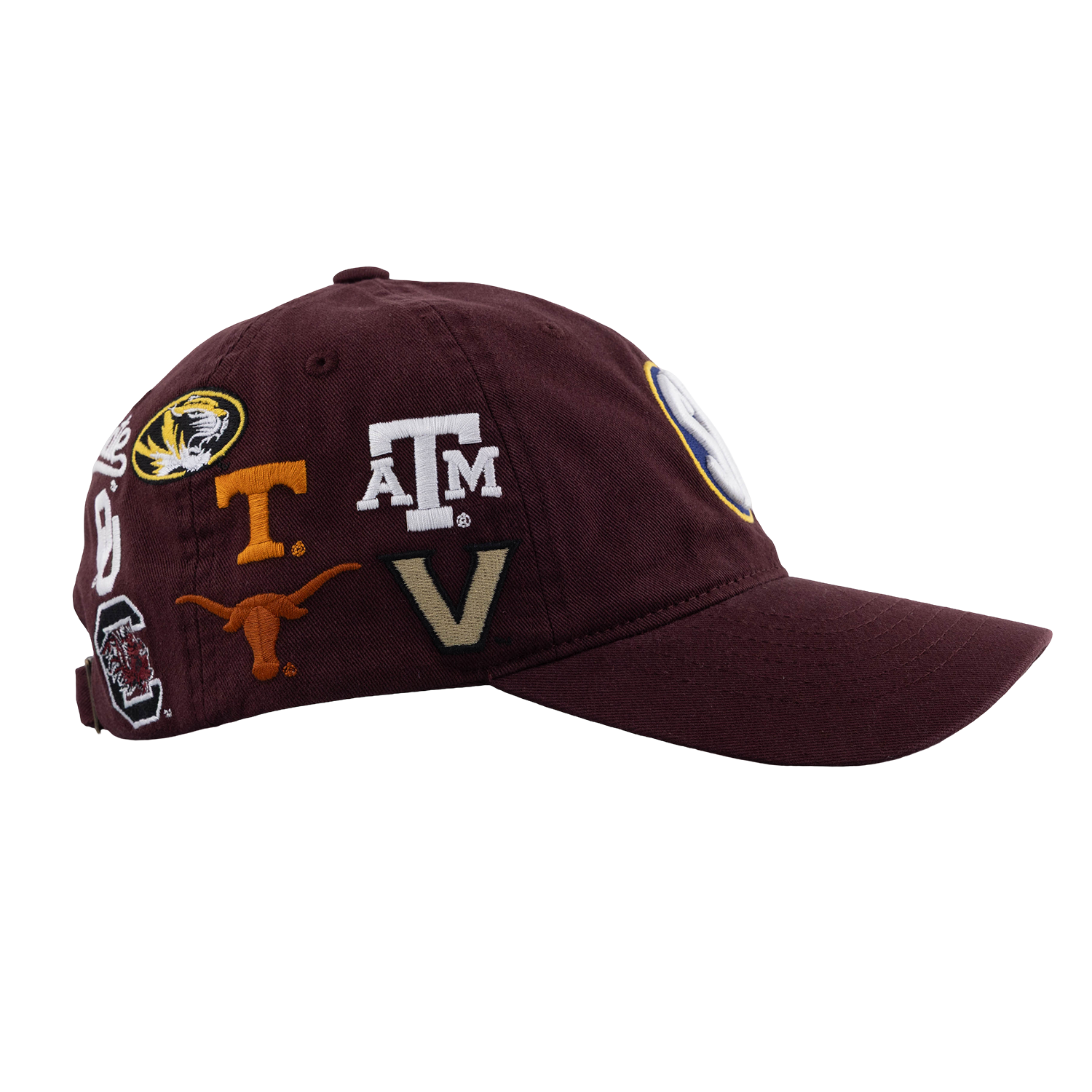 SEC All Over Hat - Maroon