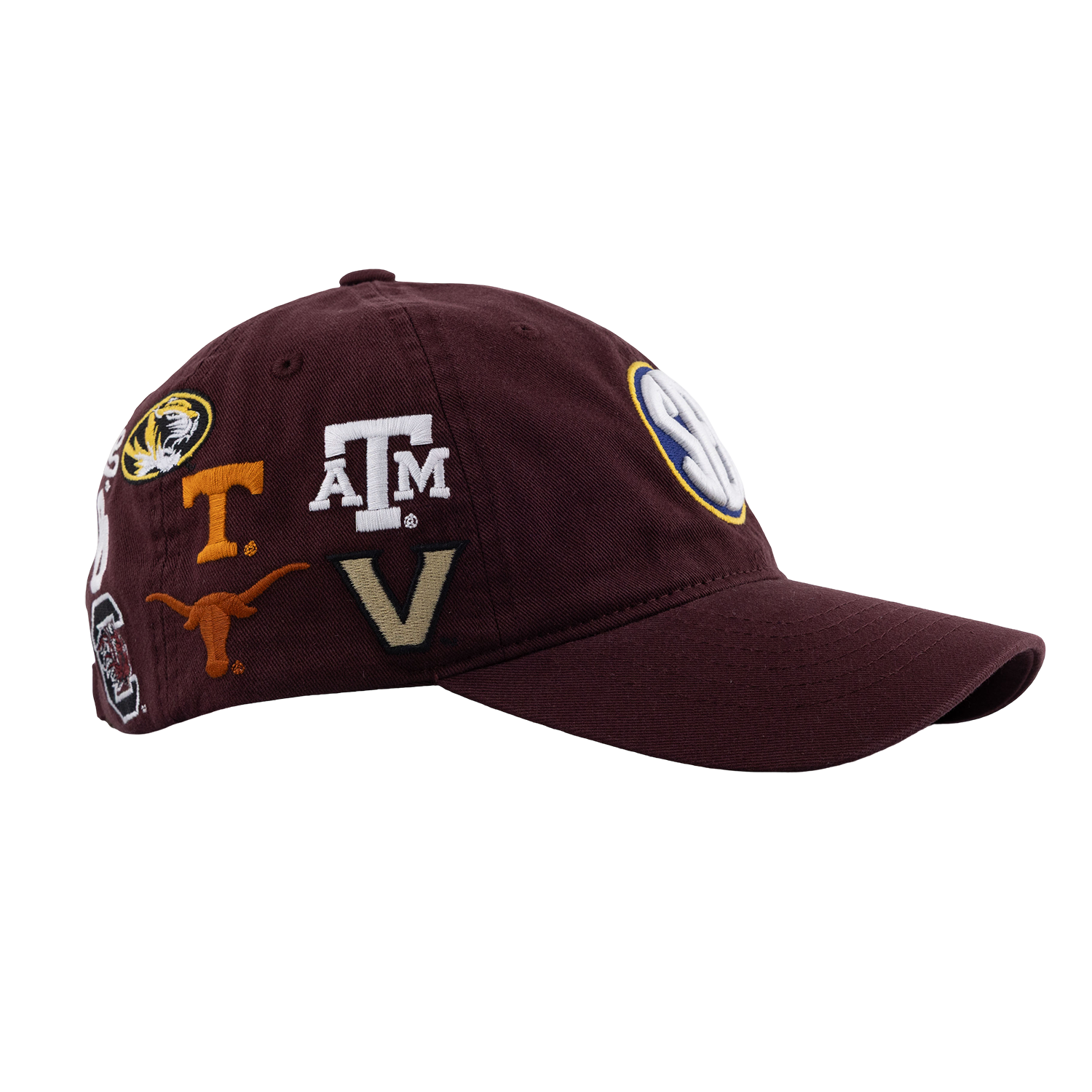 SEC All Over Hat - Maroon