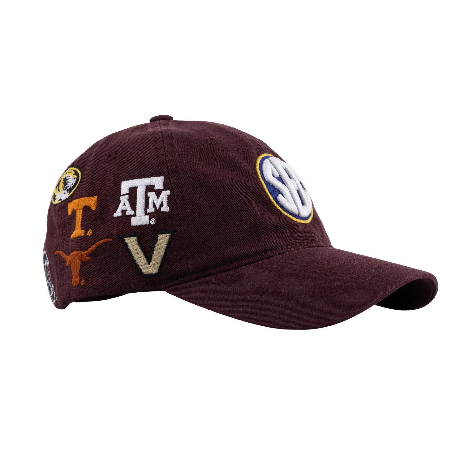 SEC All Over Hat - Maroon