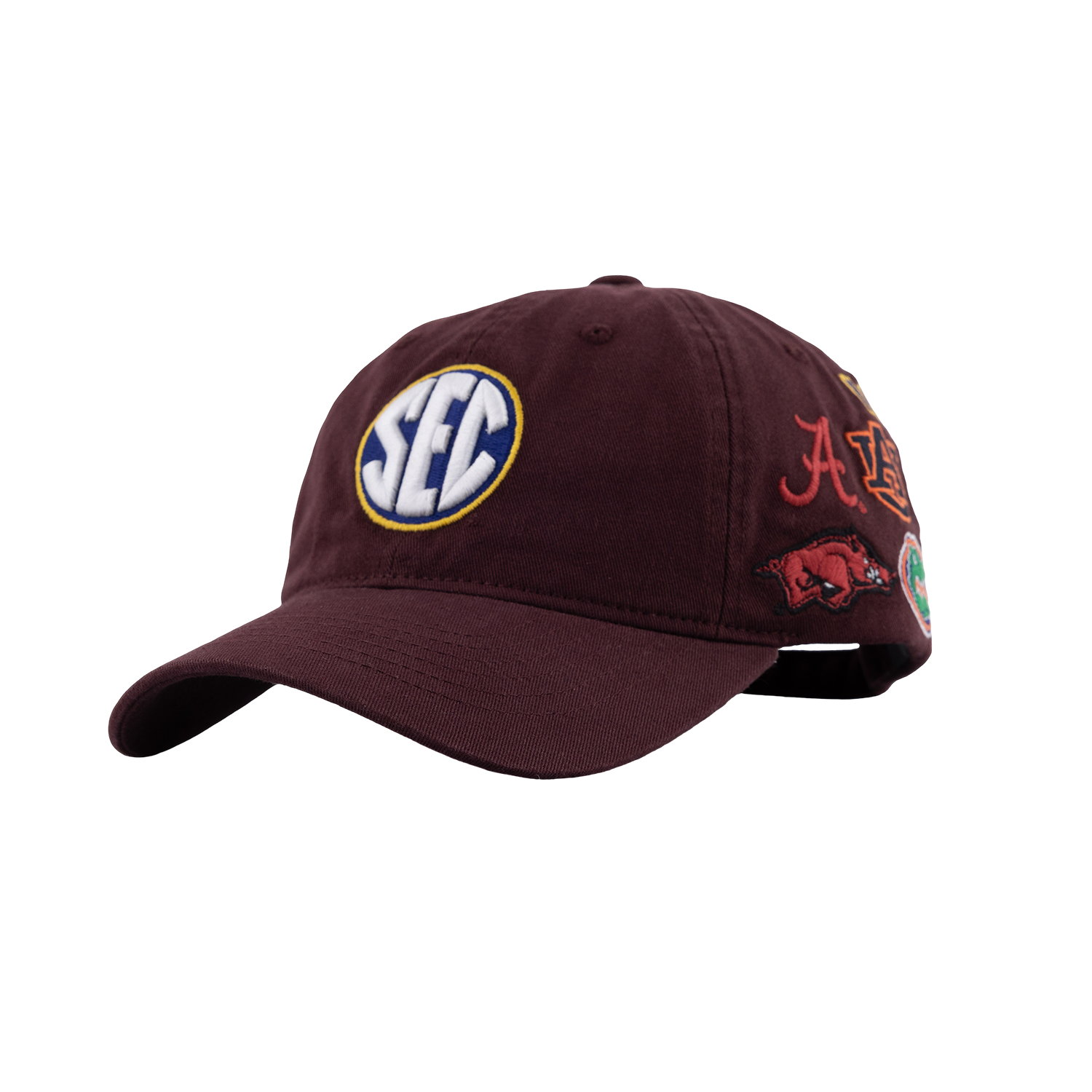 SEC All Over Hat - Maroon