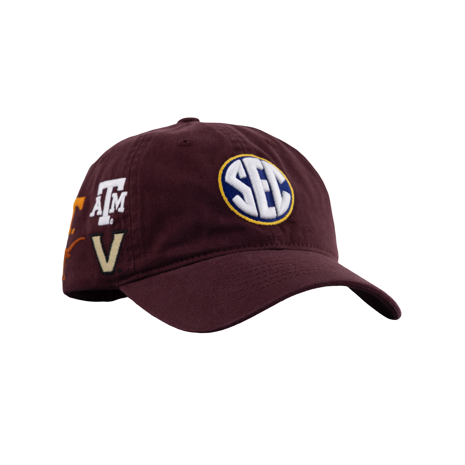 SEC All Over Hat - Maroon