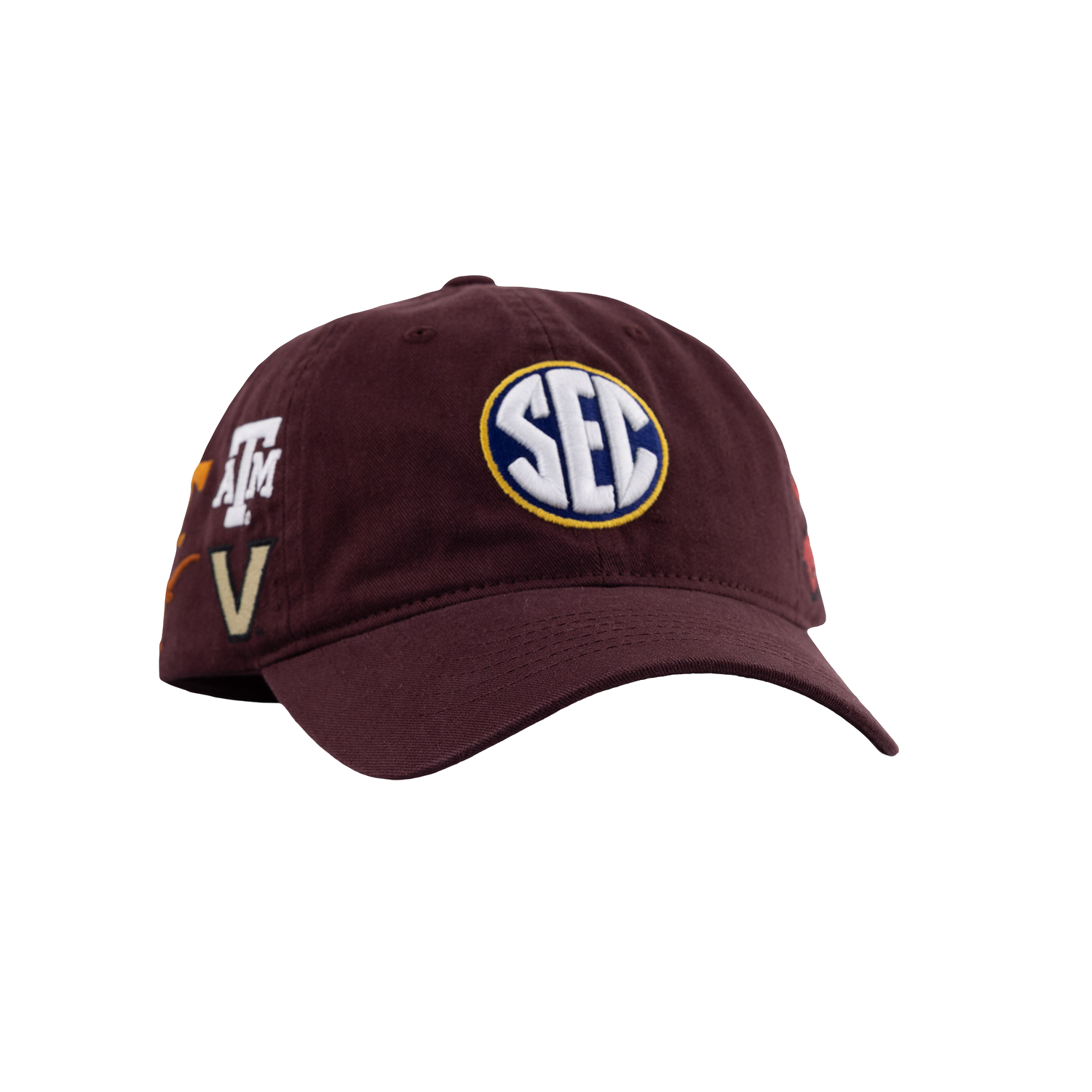 SEC All Over Hat - Maroon