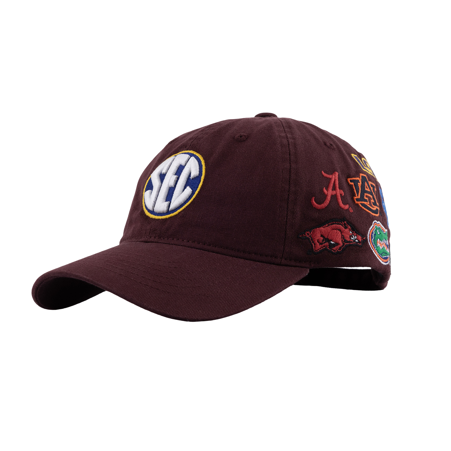 SEC All Over Hat - Maroon