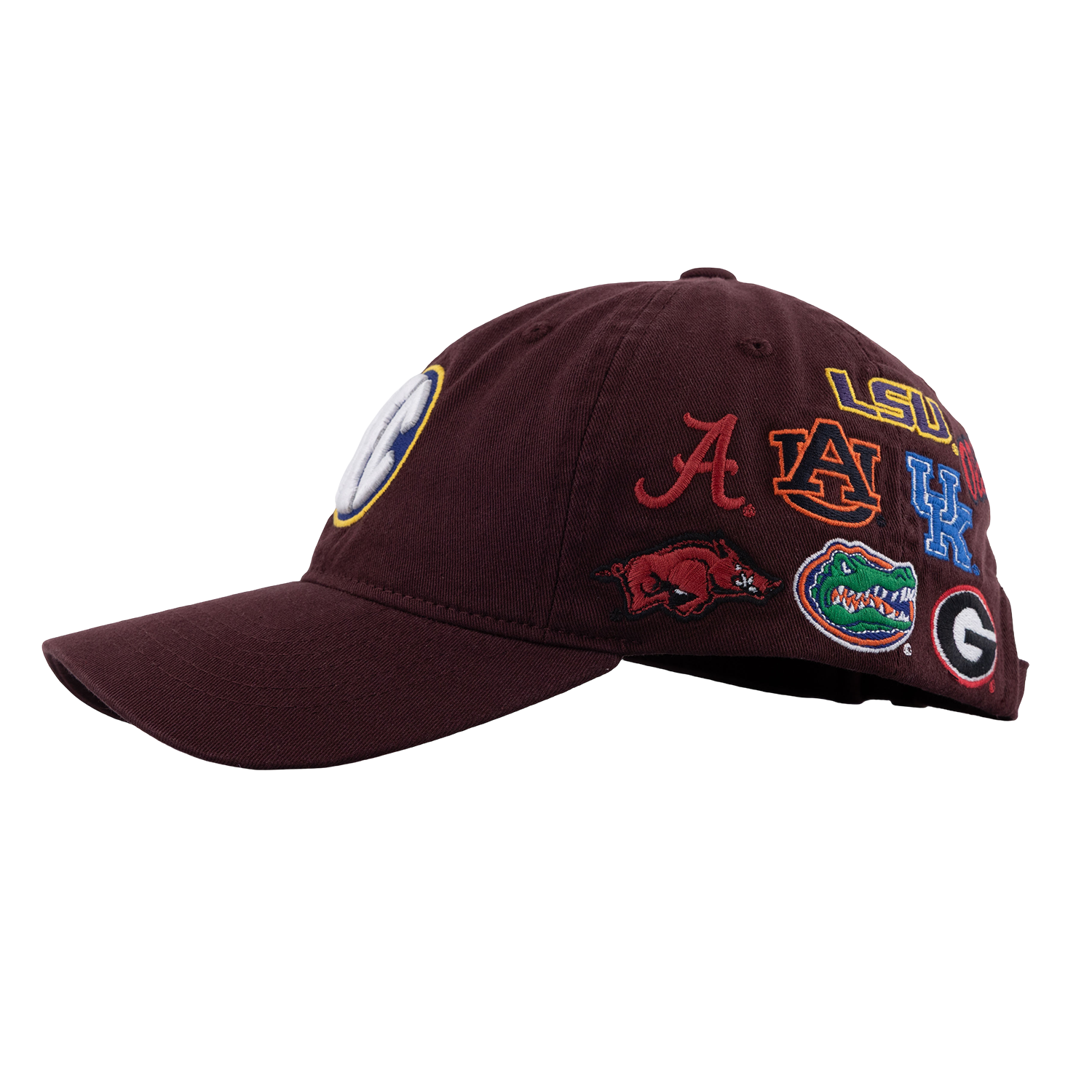 SEC All Over Hat - Maroon
