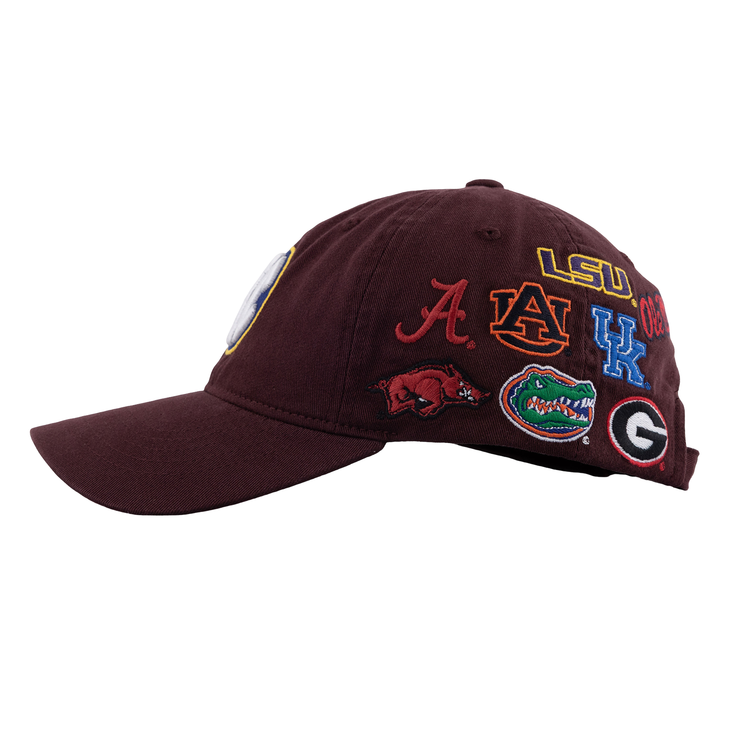 SEC All Over Hat - Maroon