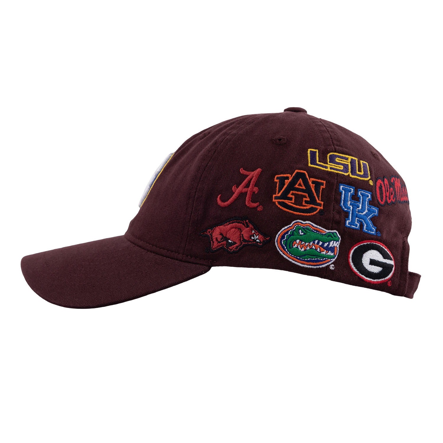 SEC All Over Hat - Maroon