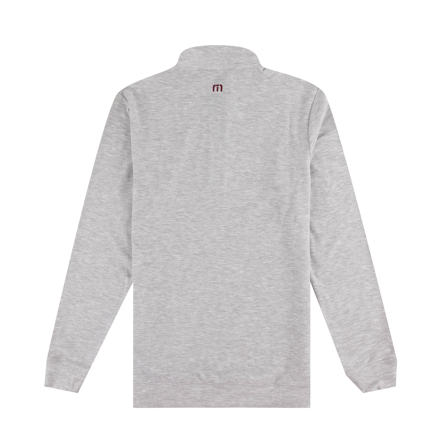 Texas A&M Travis Mathew Soft Heathered Quarter Zip - Gray