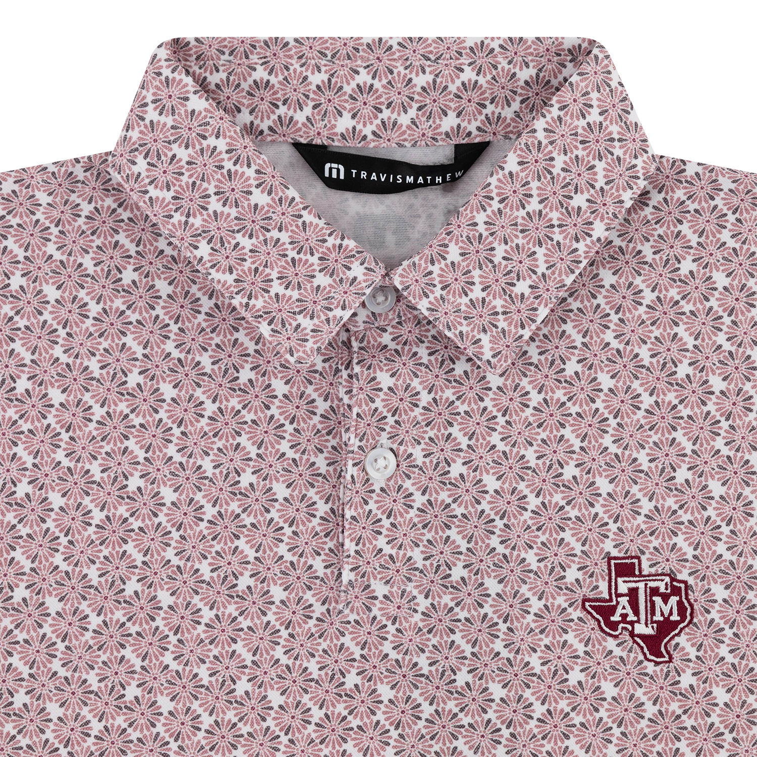 Texas A&M Travis Mathew College Bound Polo - Maroon
