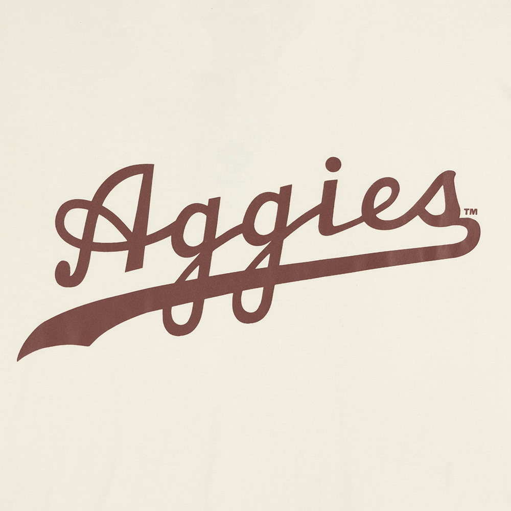 Script Aggies Collegiate Outfitters Performance T-Shirt - Beige