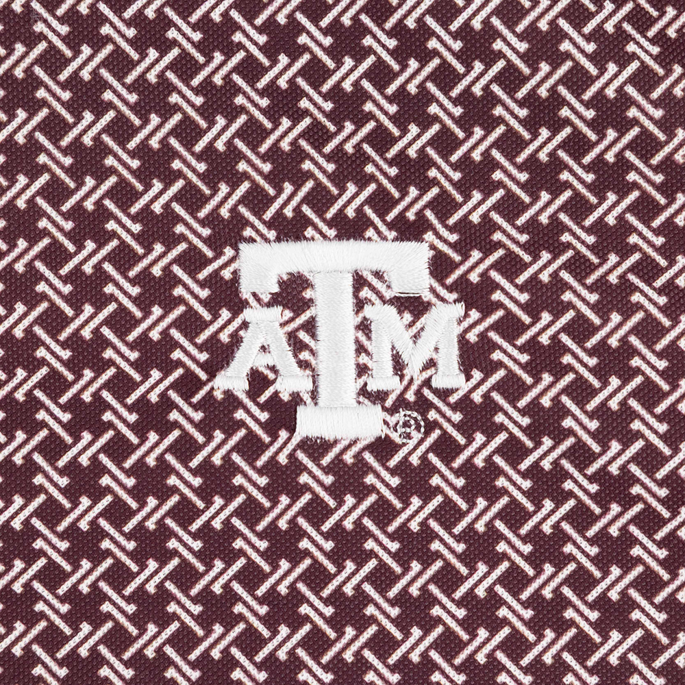 Texas A&M Collegiate Outfitters Cross Stitch Polo - Maroon