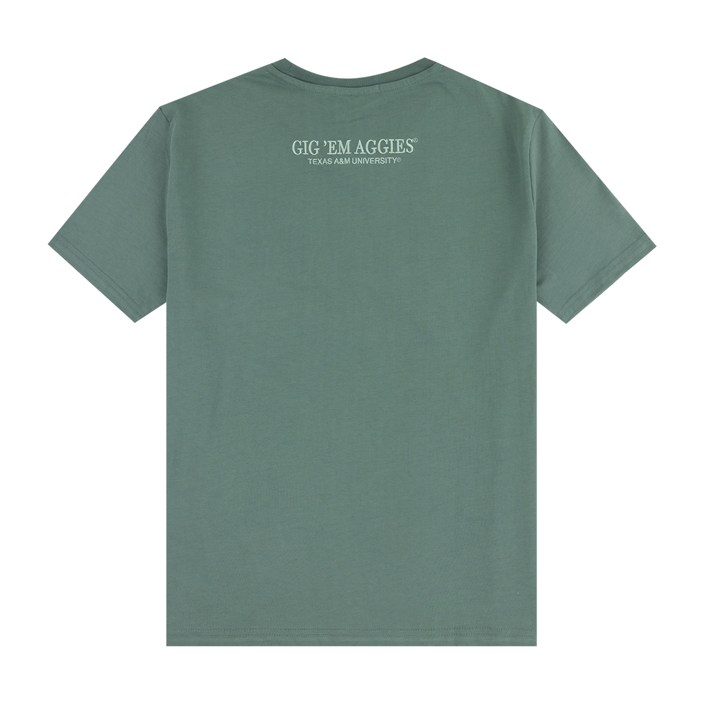Texas A&M Collegiate Outfitters Bar T-Shirt - Green