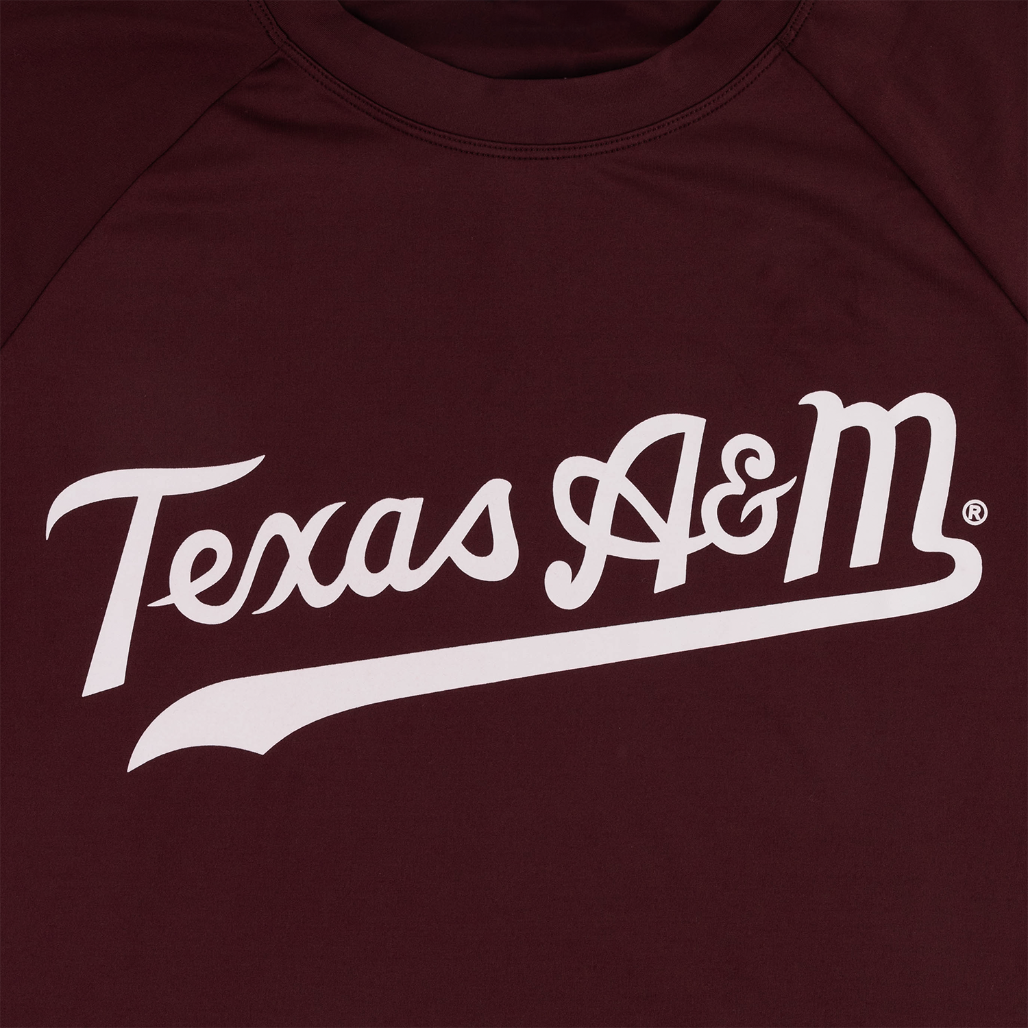 Script Texas A&M Collegiate Outfitters Athletic T-Shirt - Maroon
