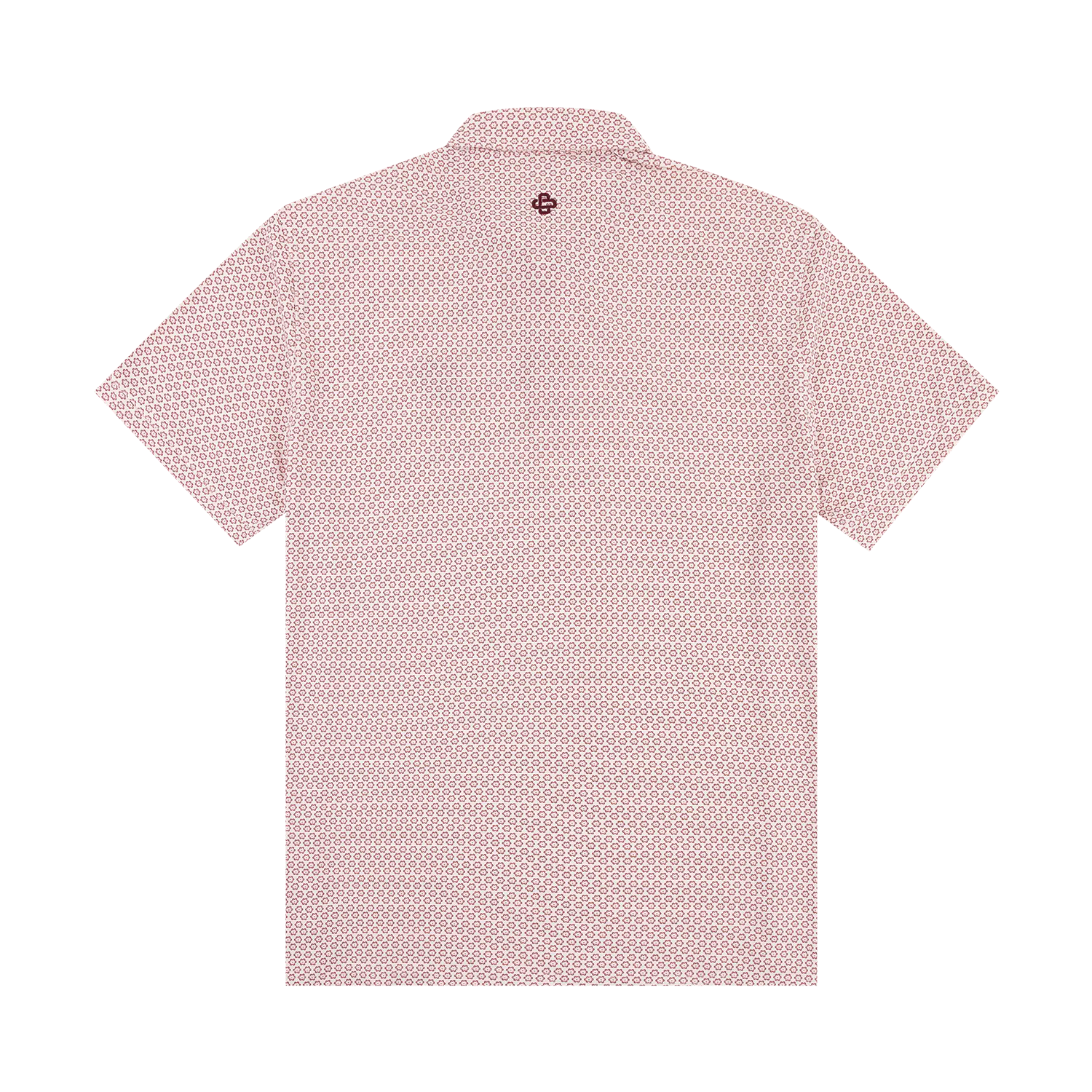 Texas A&M Collegiate Outfitters Floral Dots Polo - White