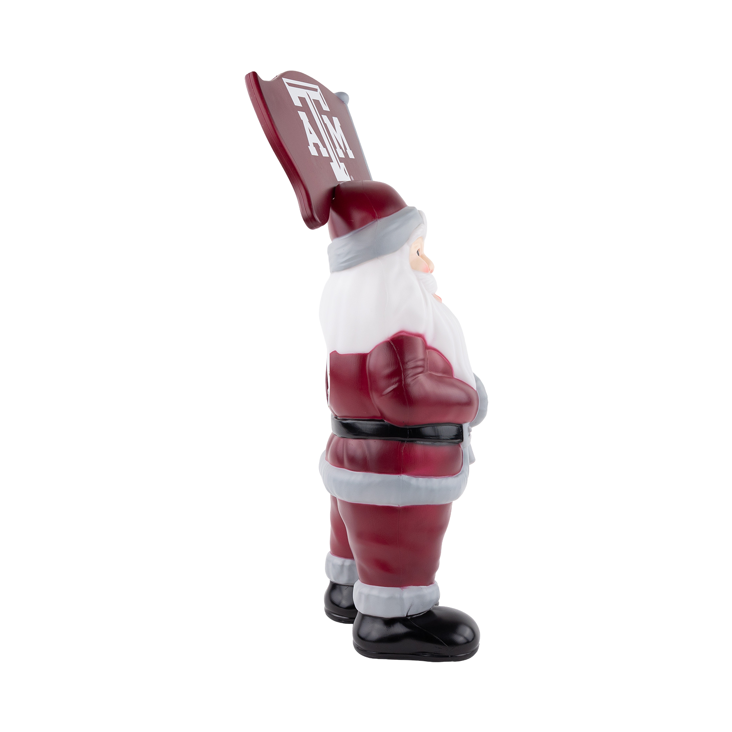 Texas A&M Flag 20" Blow Mold Light Up Santa
