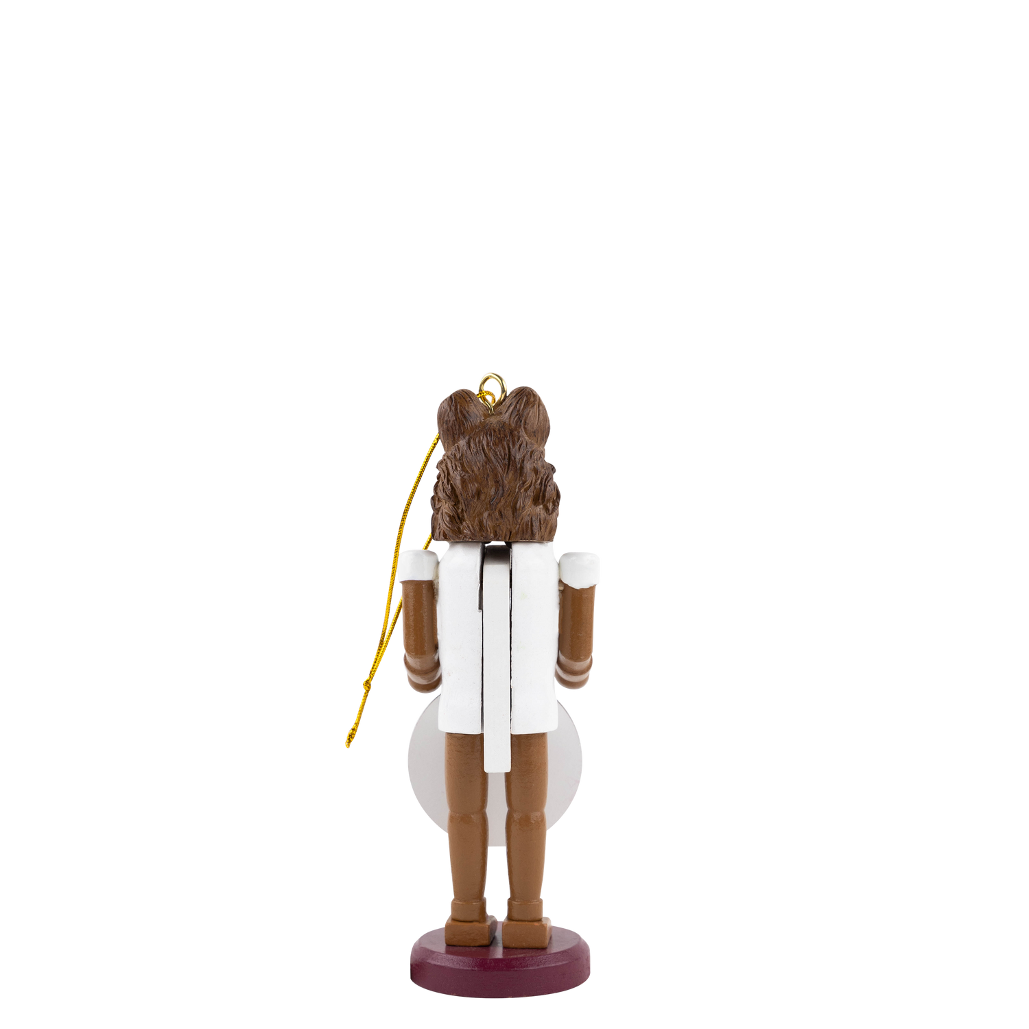 Texas A&M Reveille Small Nutcracker Ornament - White