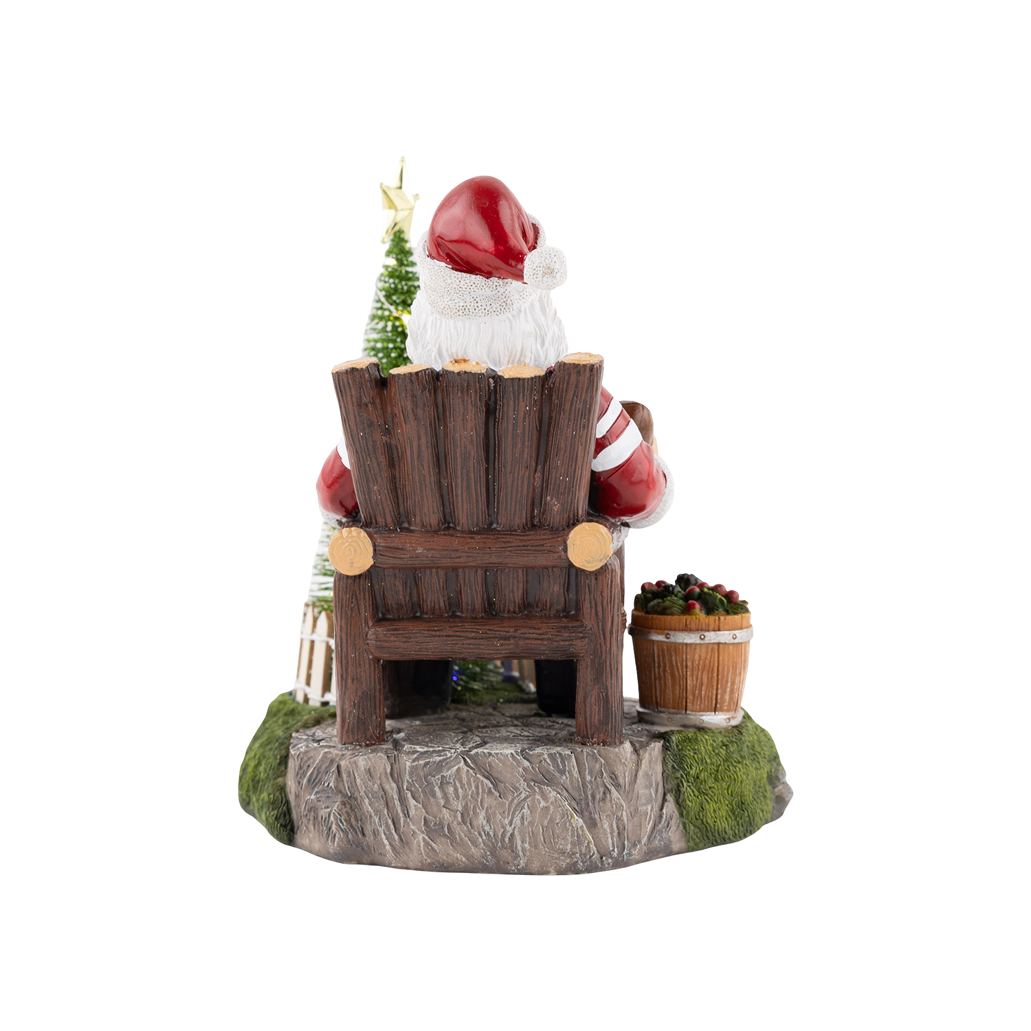 Texas A&M Football Santa Light Up Figurine