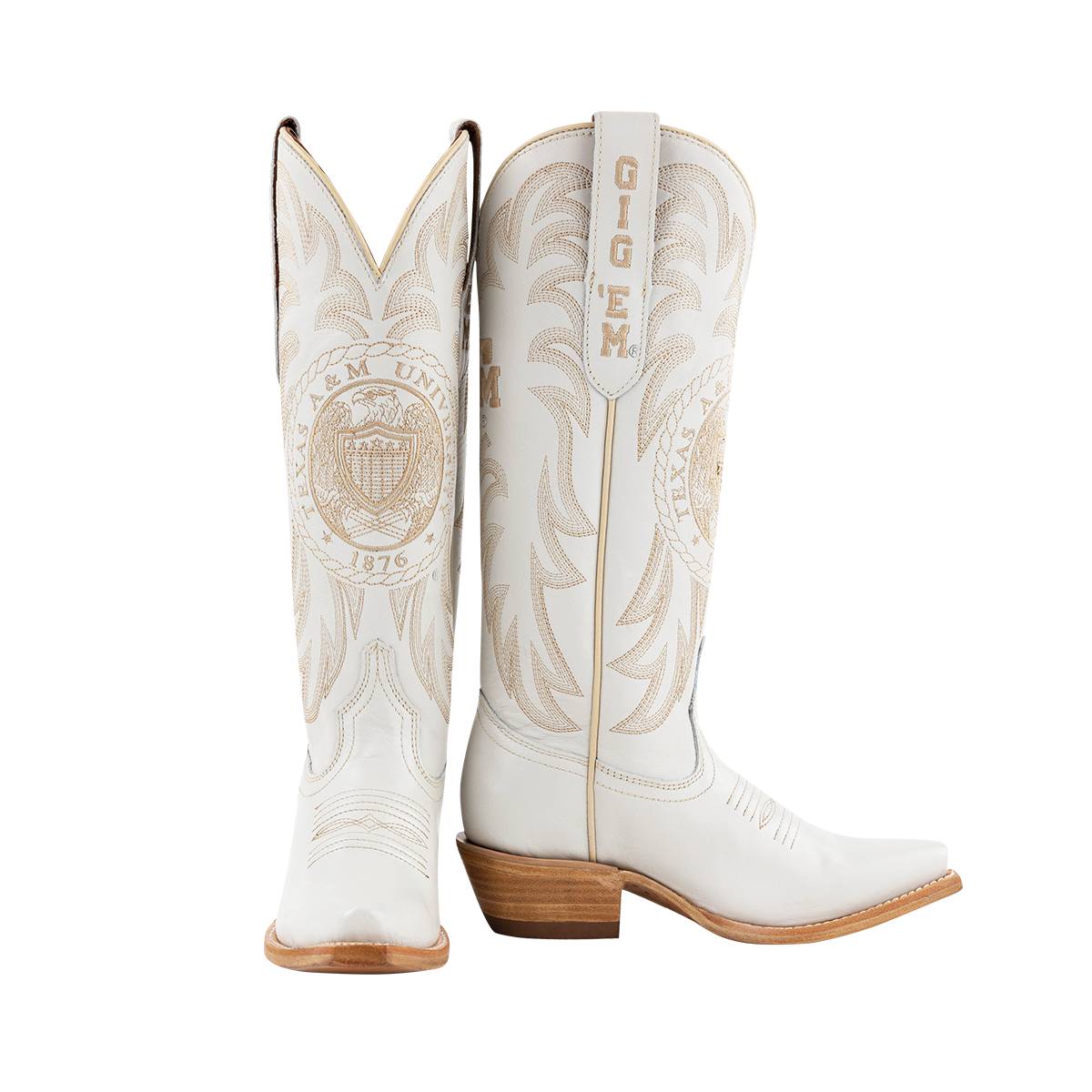 Texas A&M Gameday Ring Boot - Beige