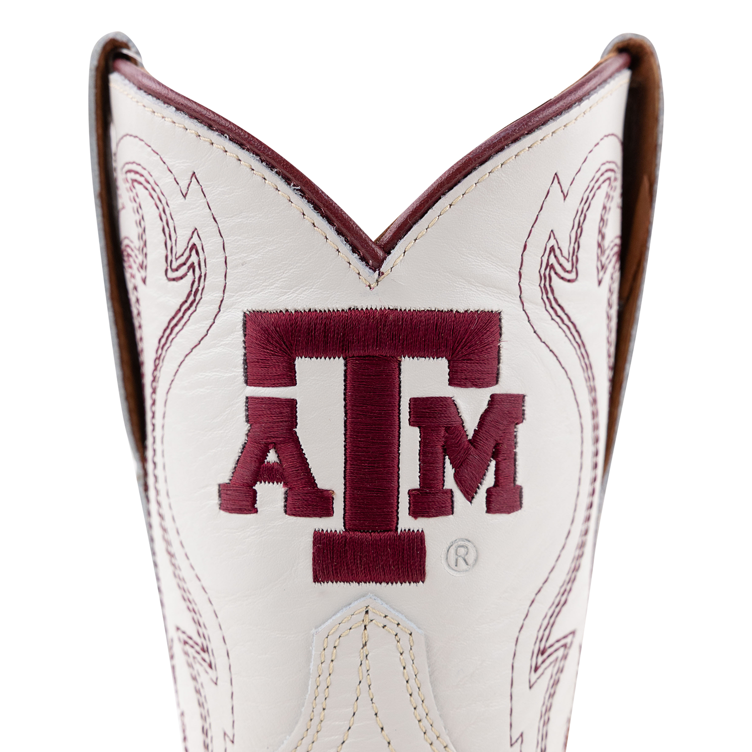 Texas A&M Women's Gameday Short Boot - White