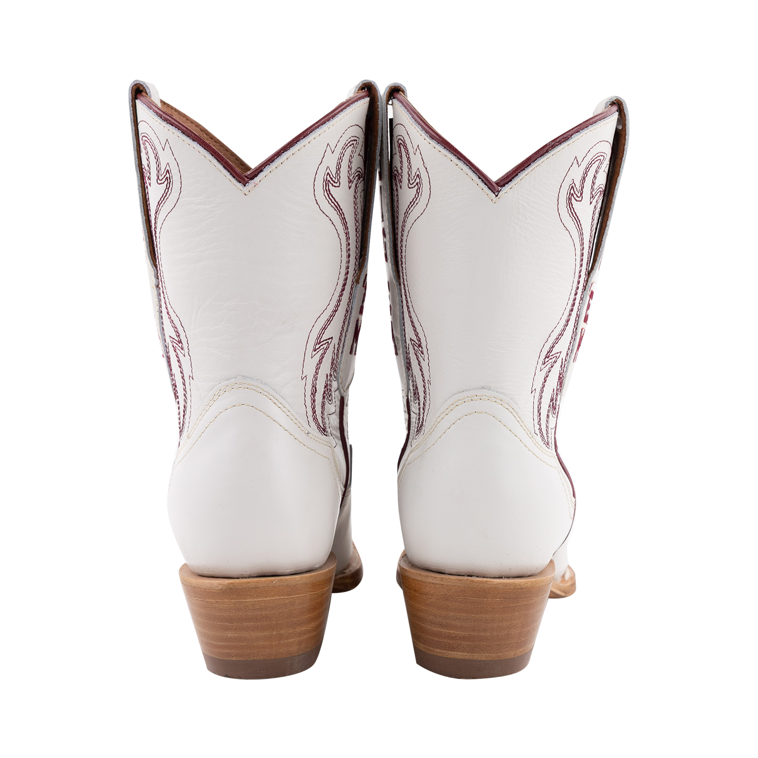 Texas A&M Women's Gameday Short Boot - White