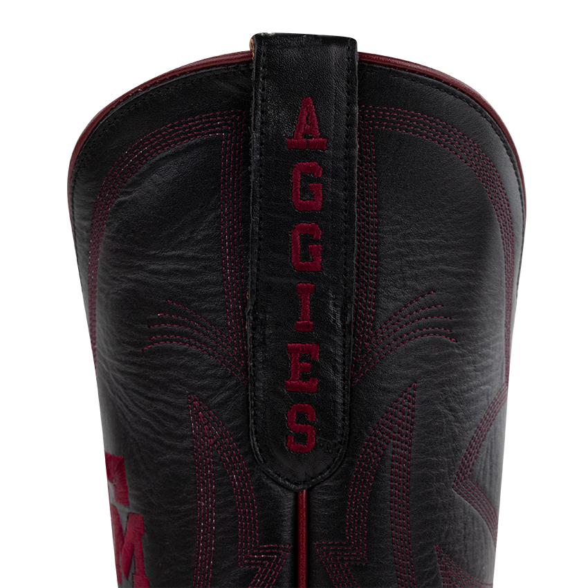 Texas A&M Gameday Boots Tall Black Boot