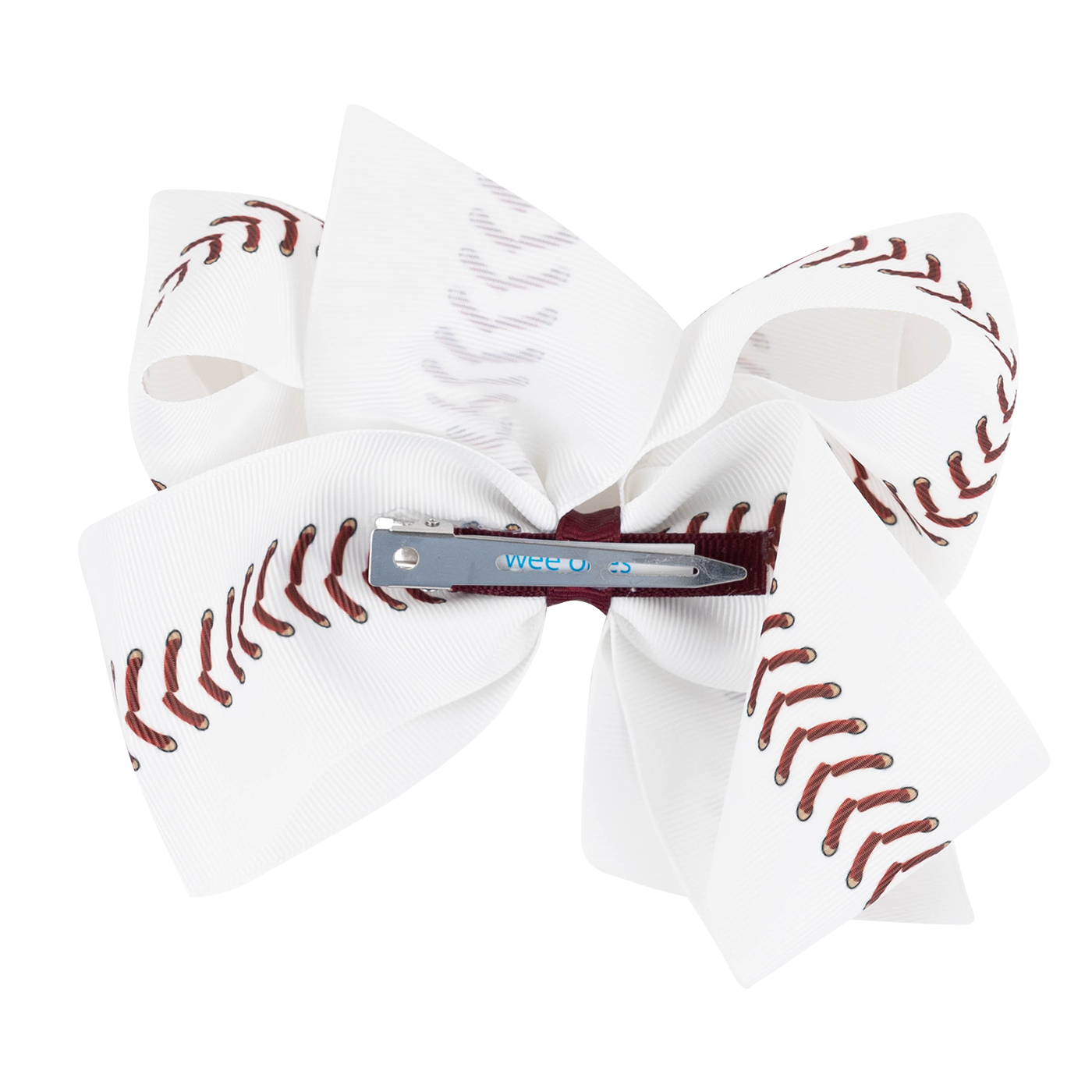 Texas A&M Wee Ones Baseball Large Bow