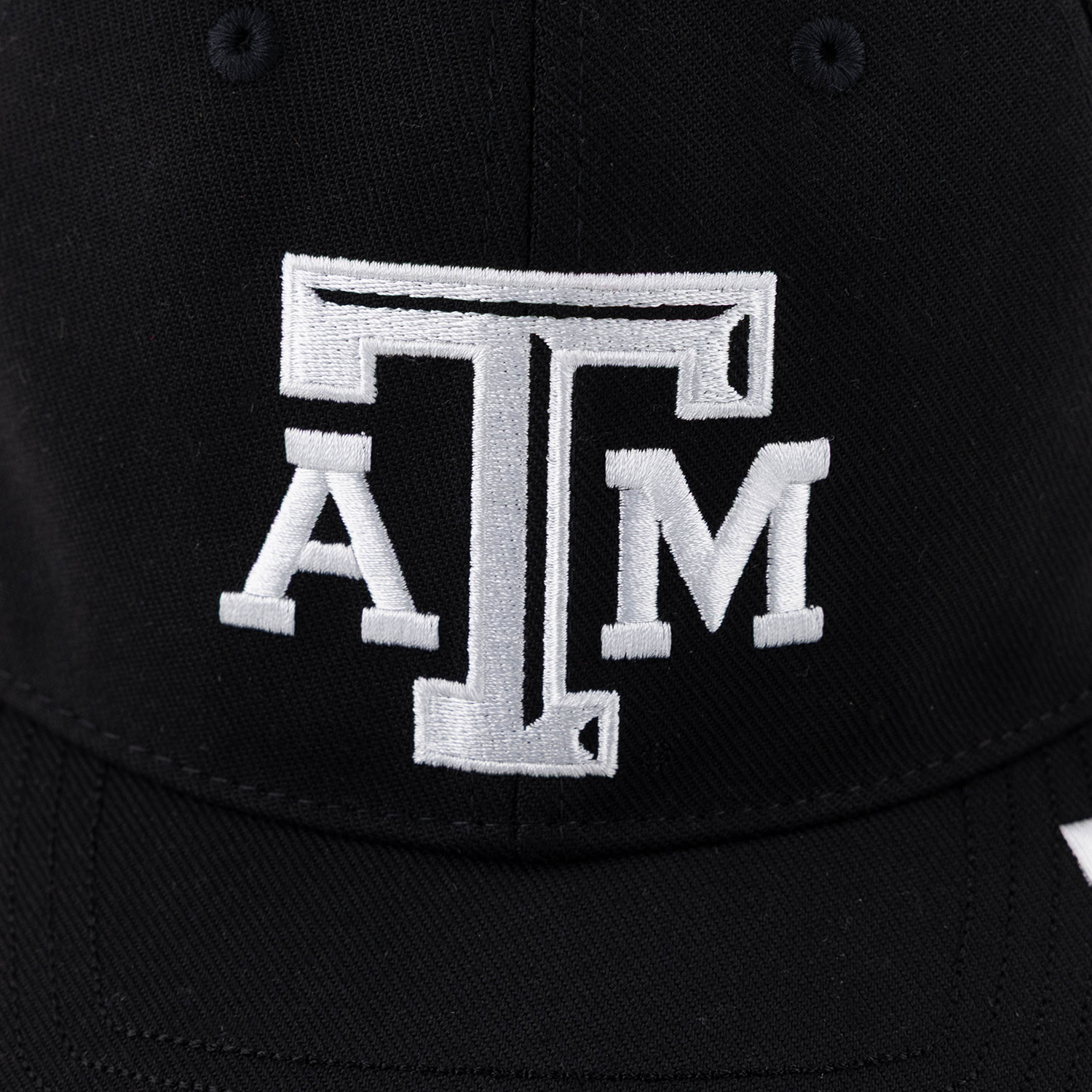 Texas A&M Adidas Stretch Hat - Black