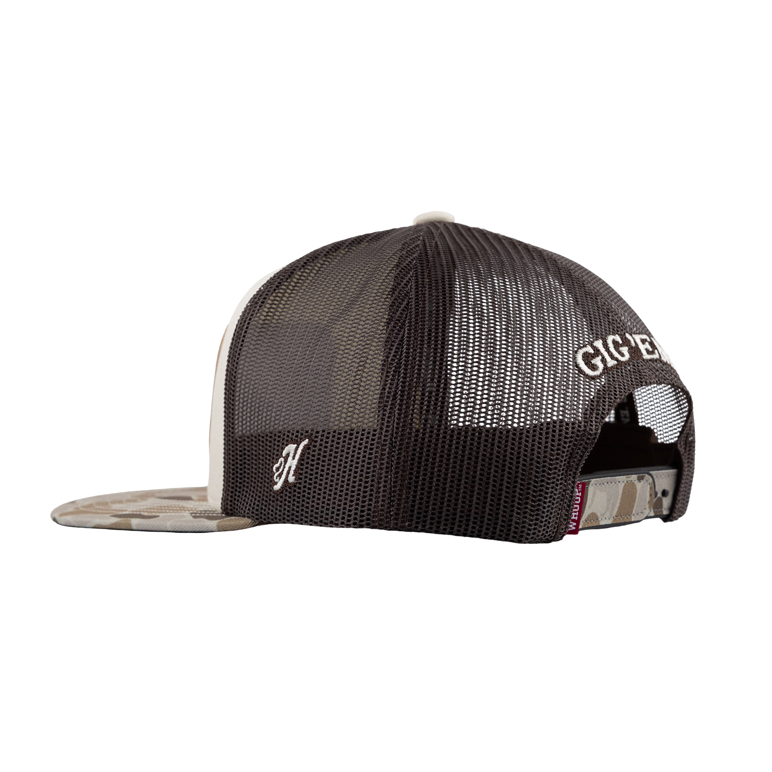 Howdy Hooey Patch Camo Cap - Beige