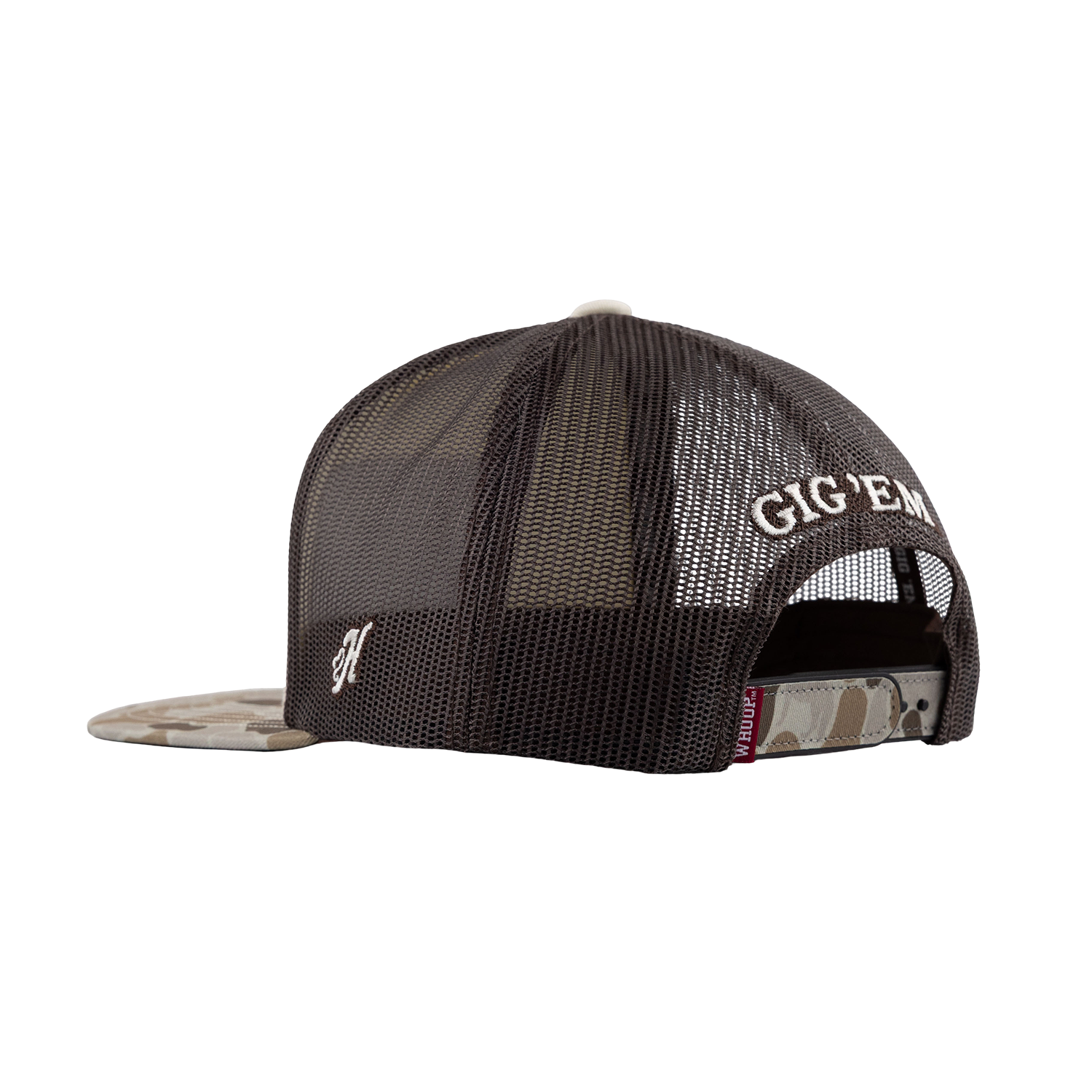 Howdy Hooey Patch Camo Cap - Beige