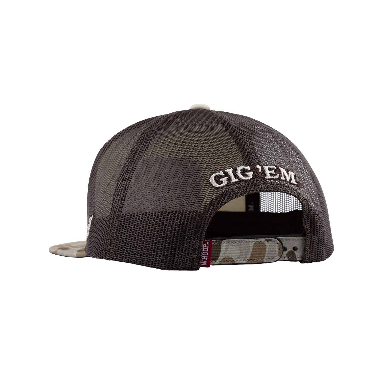 Howdy Hooey Patch Camo Cap - Beige