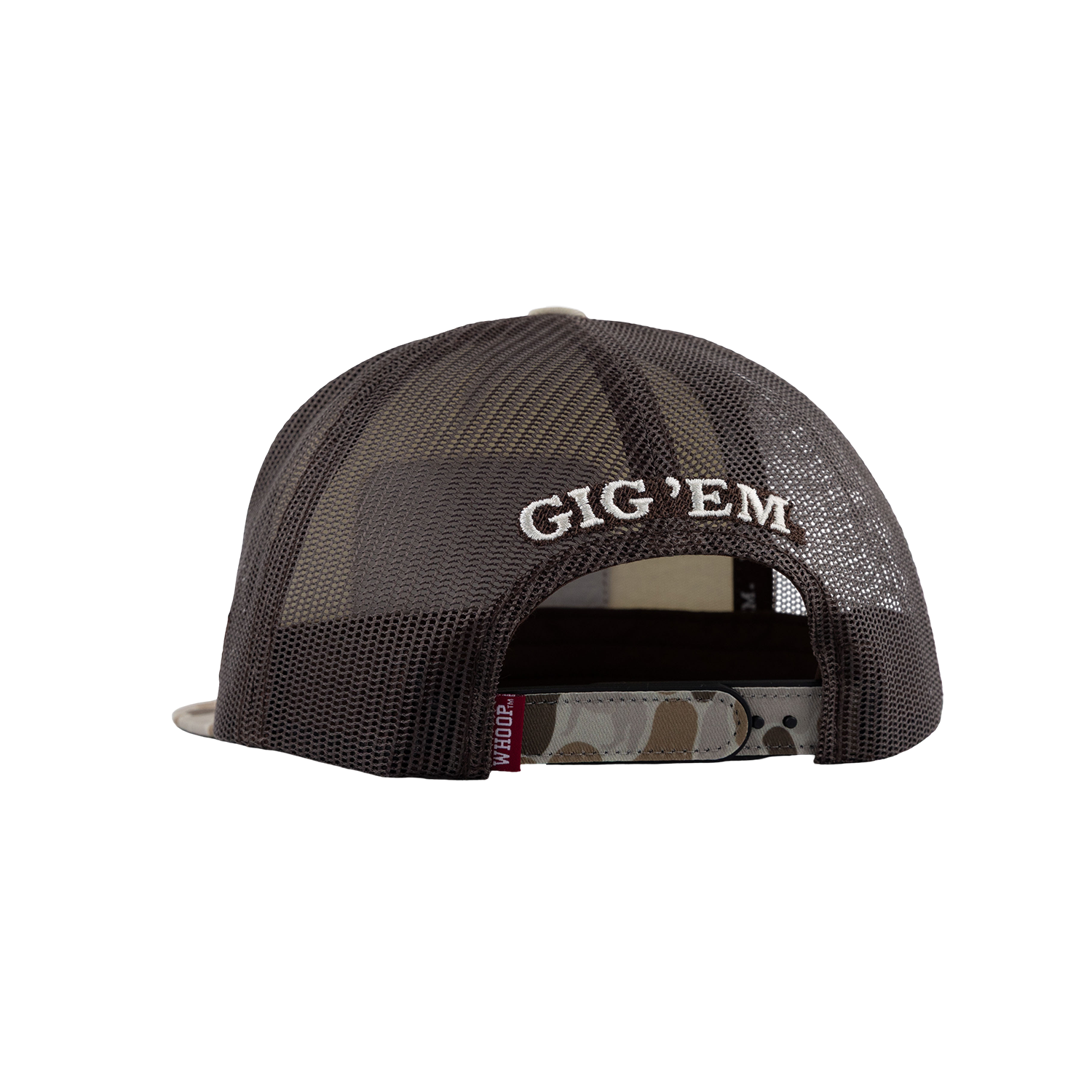 Howdy Hooey Patch Camo Cap - Beige