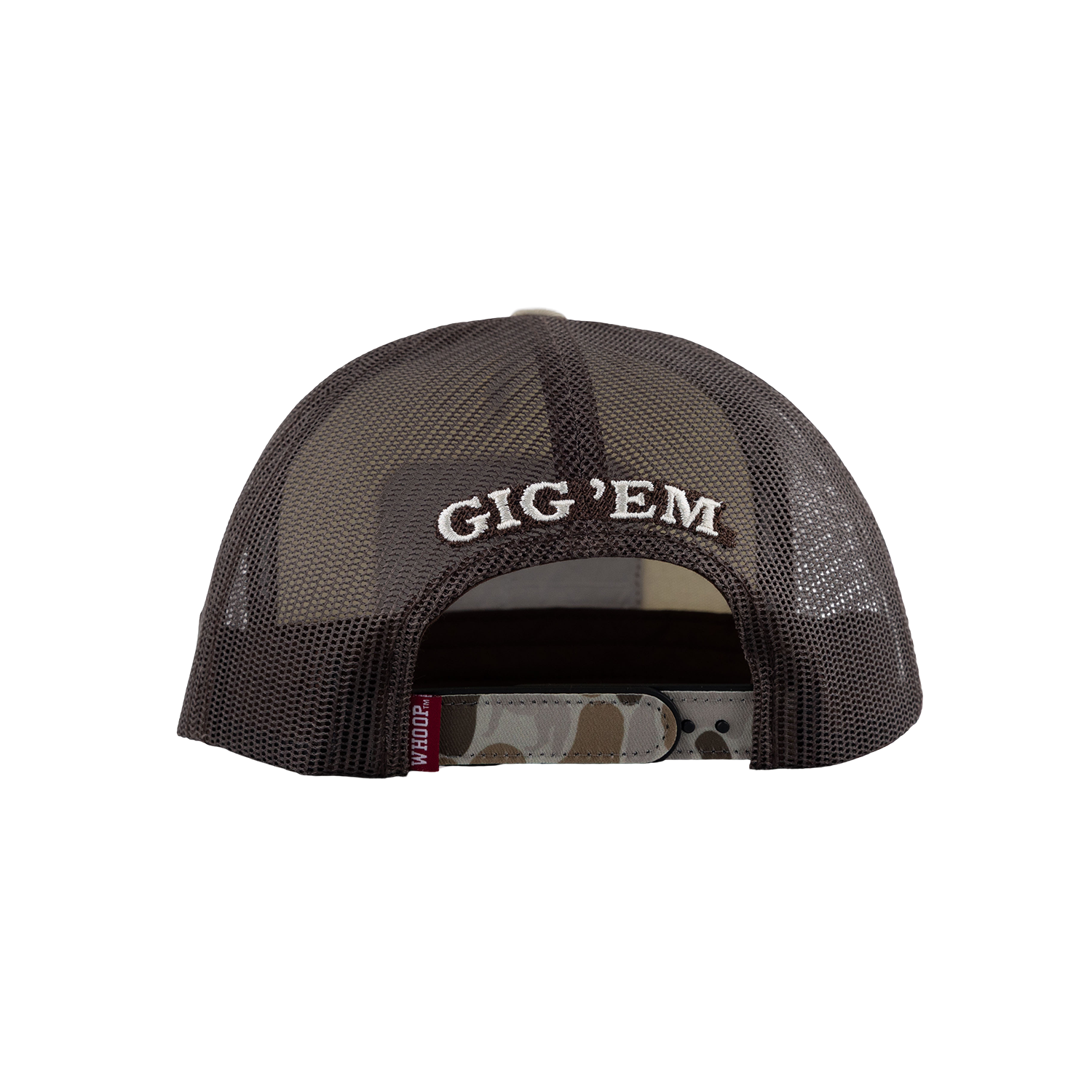 Howdy Hooey Patch Camo Cap - Beige