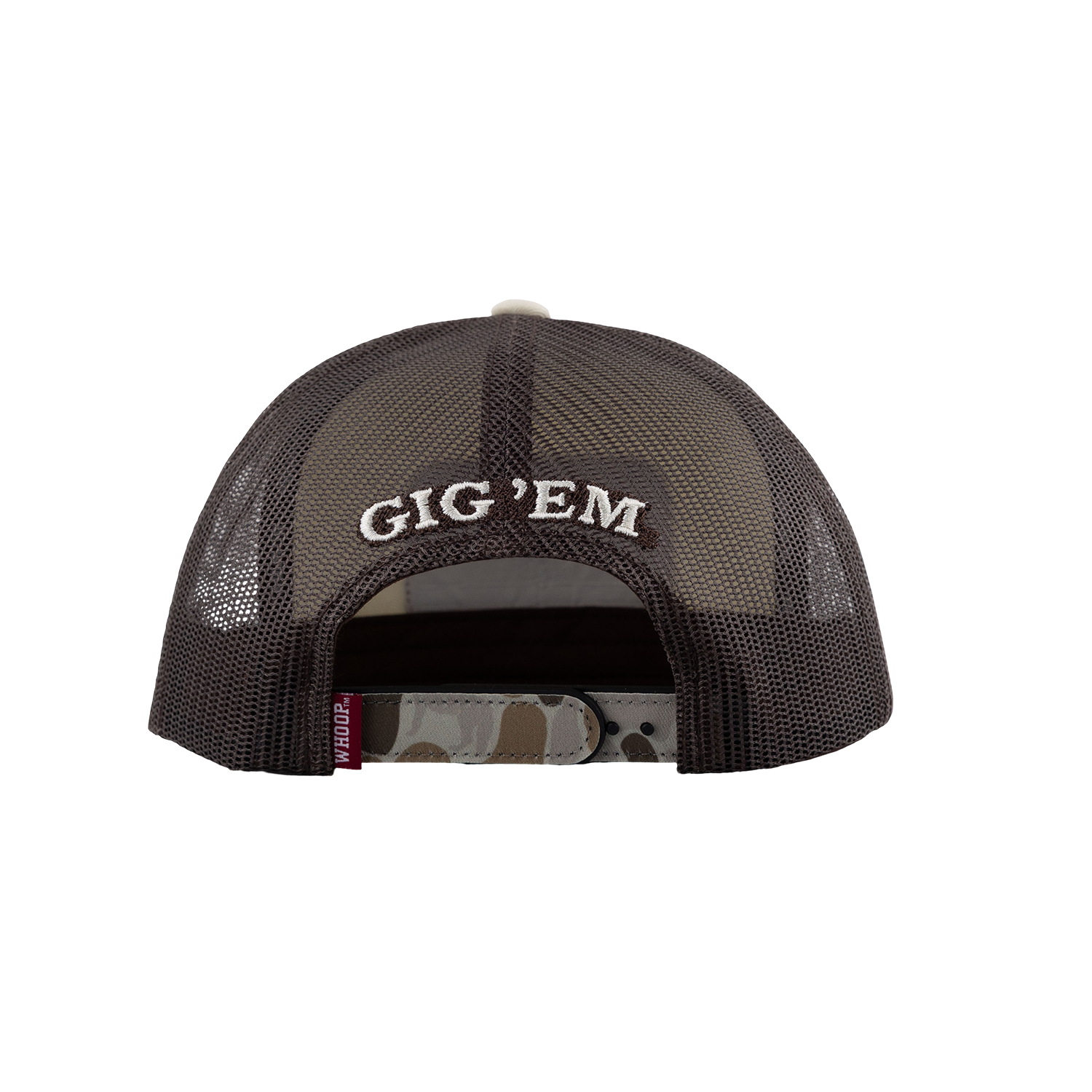 Howdy Hooey Patch Camo Cap - Beige
