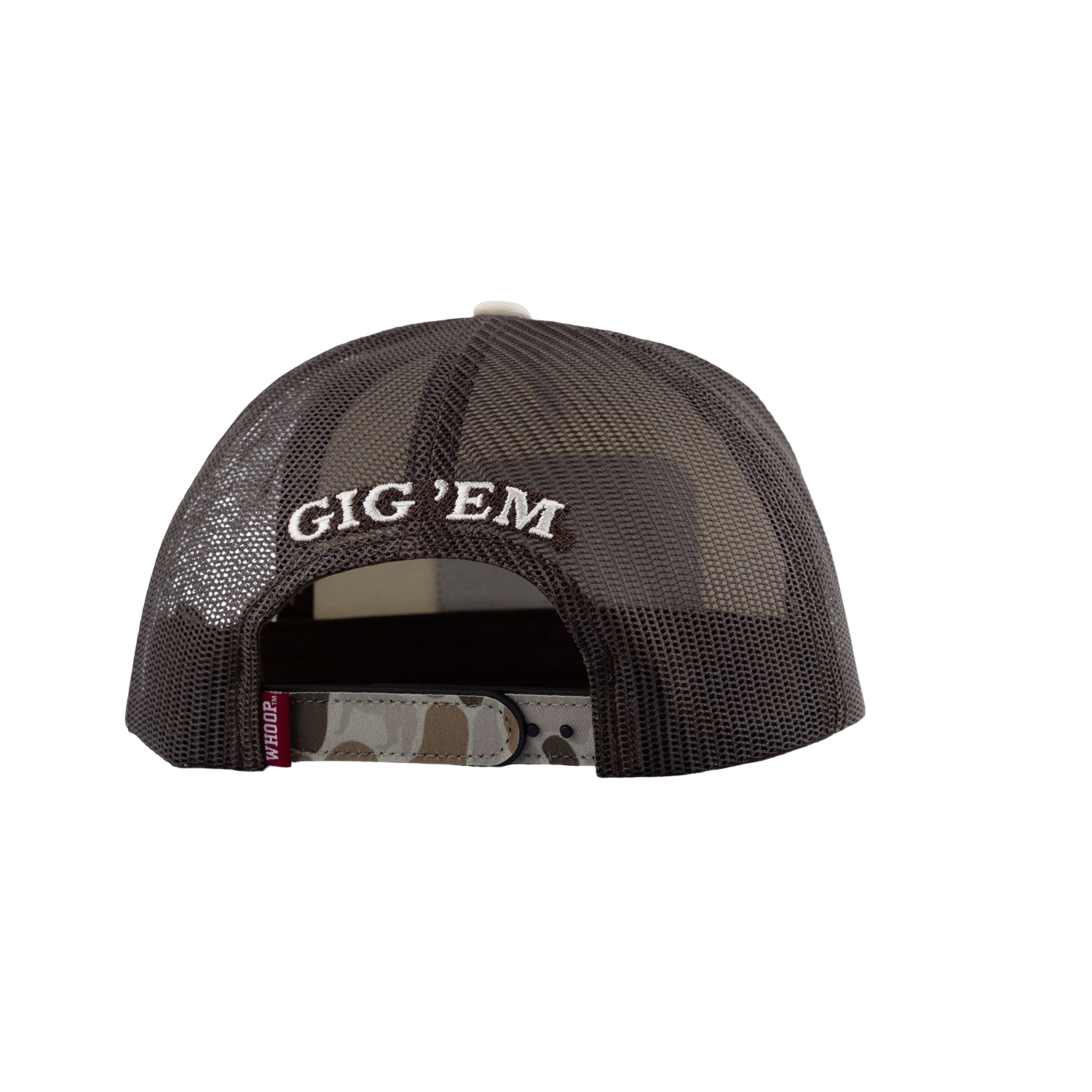 Howdy Hooey Patch Camo Cap - Beige