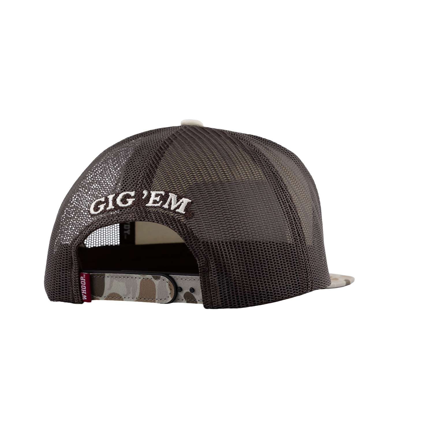 Howdy Hooey Patch Camo Cap - Beige