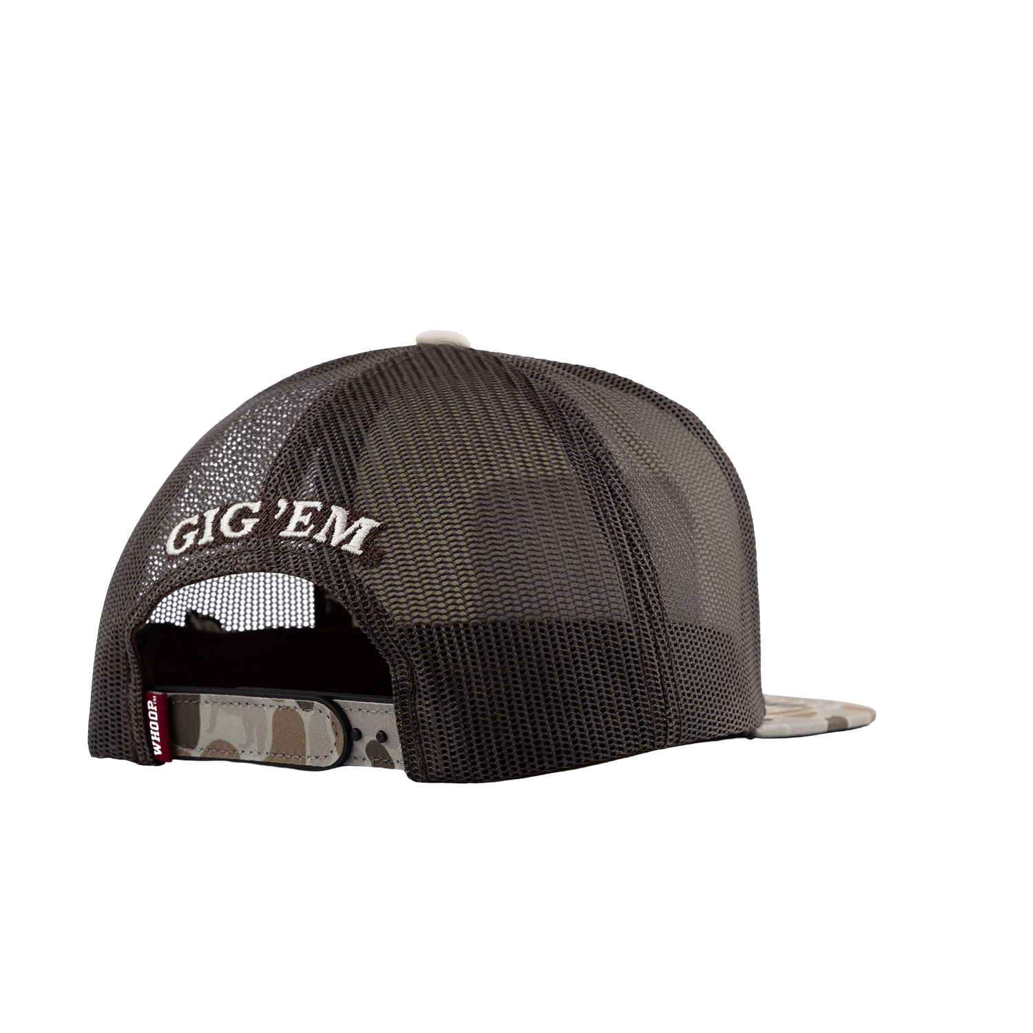 Howdy Hooey Patch Camo Cap - Beige