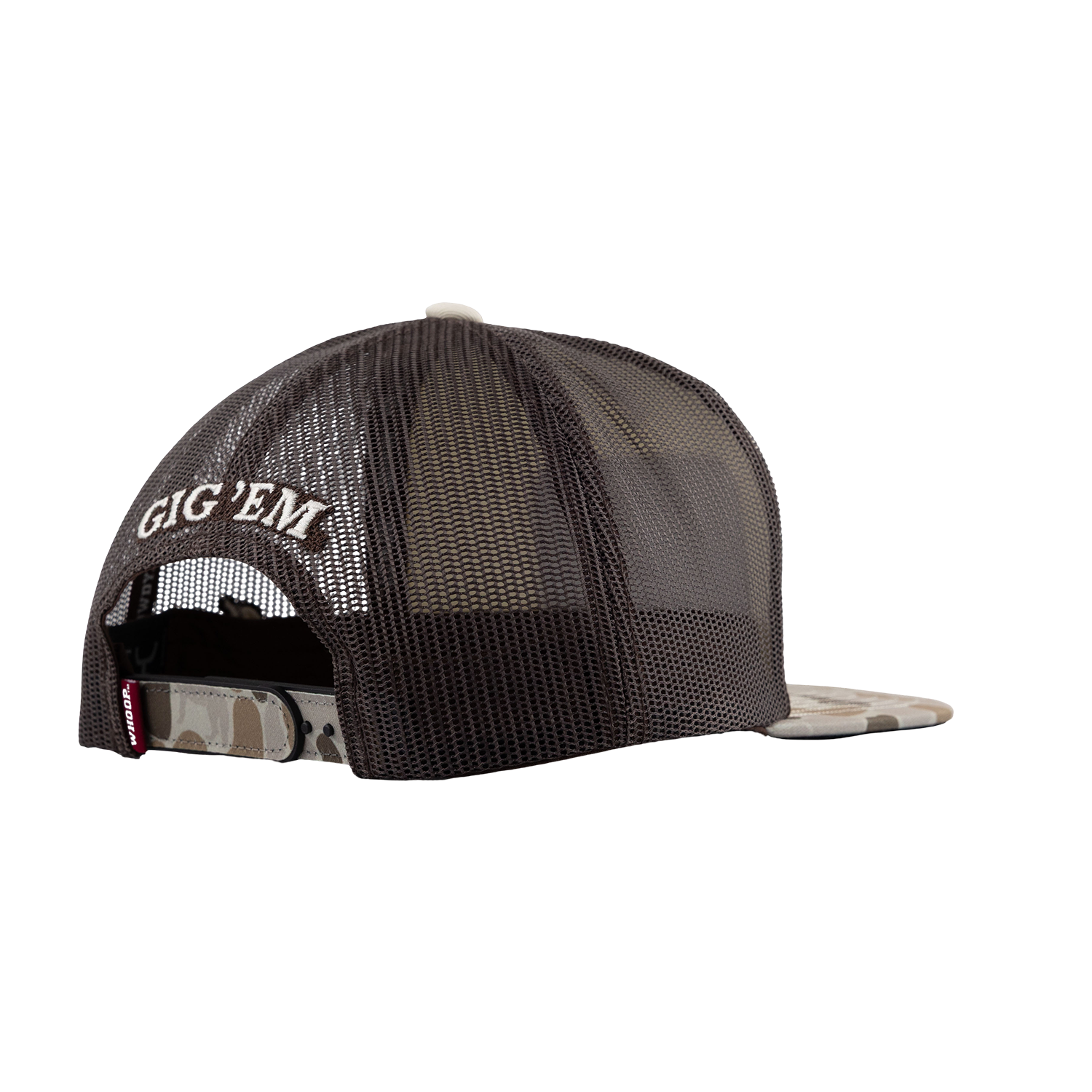 Howdy Hooey Patch Camo Cap - Beige