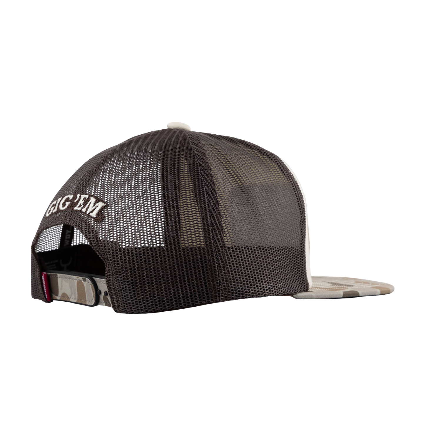 Howdy Hooey Patch Camo Cap - Beige